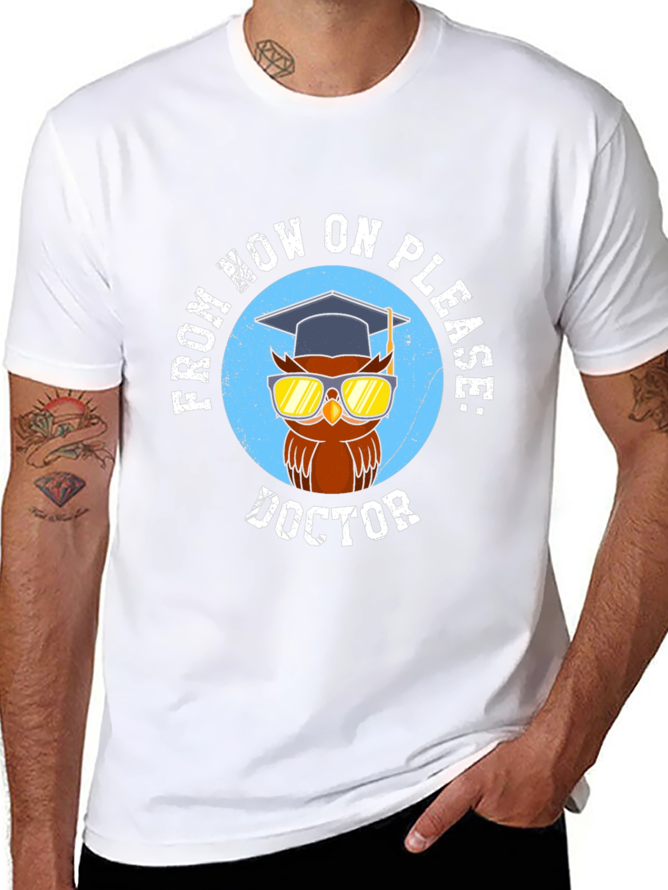 Doctor Owl Graduation T-Shirt