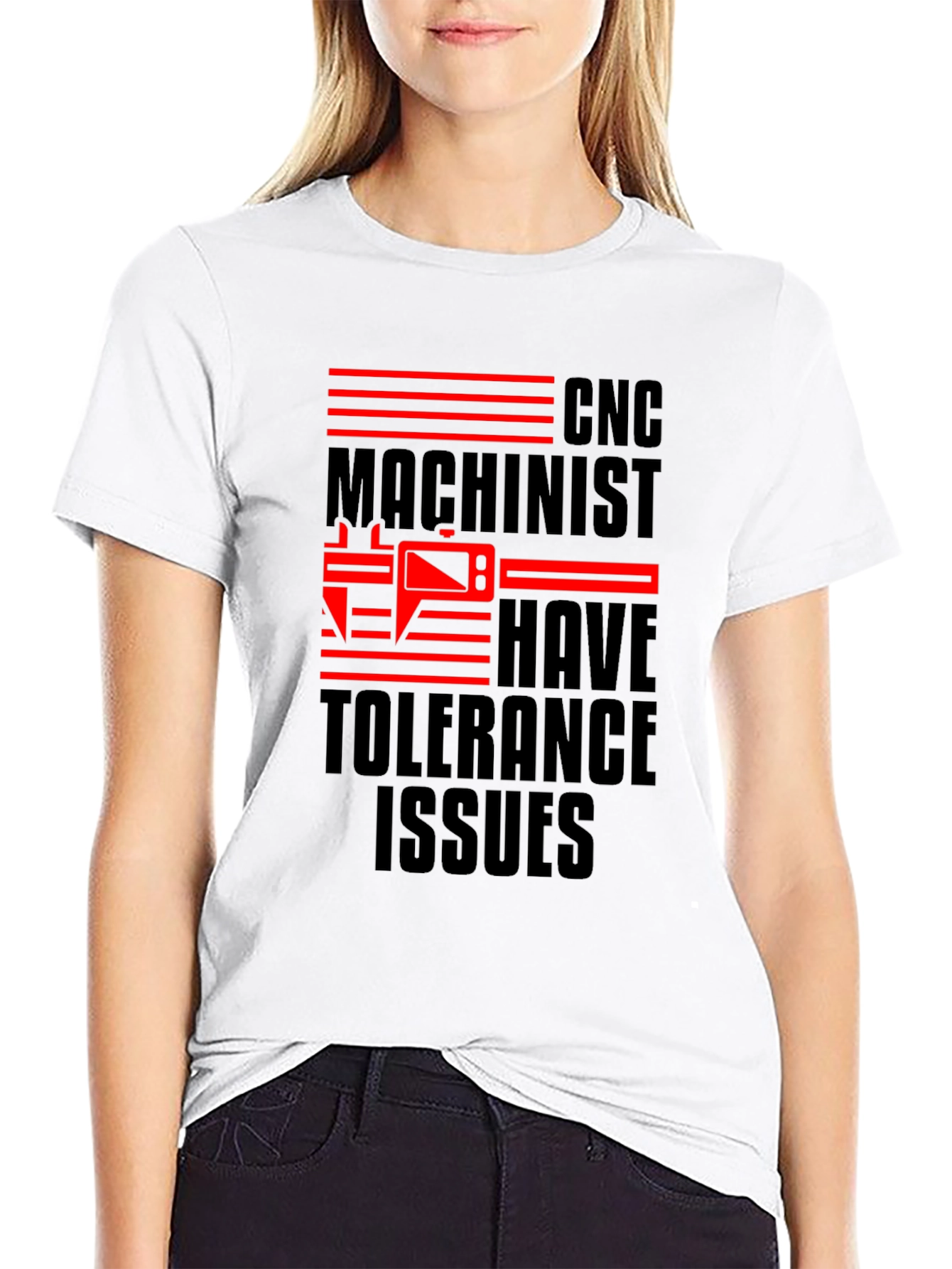 CNC Machinist Tolerance Issues Funny T-Shirt