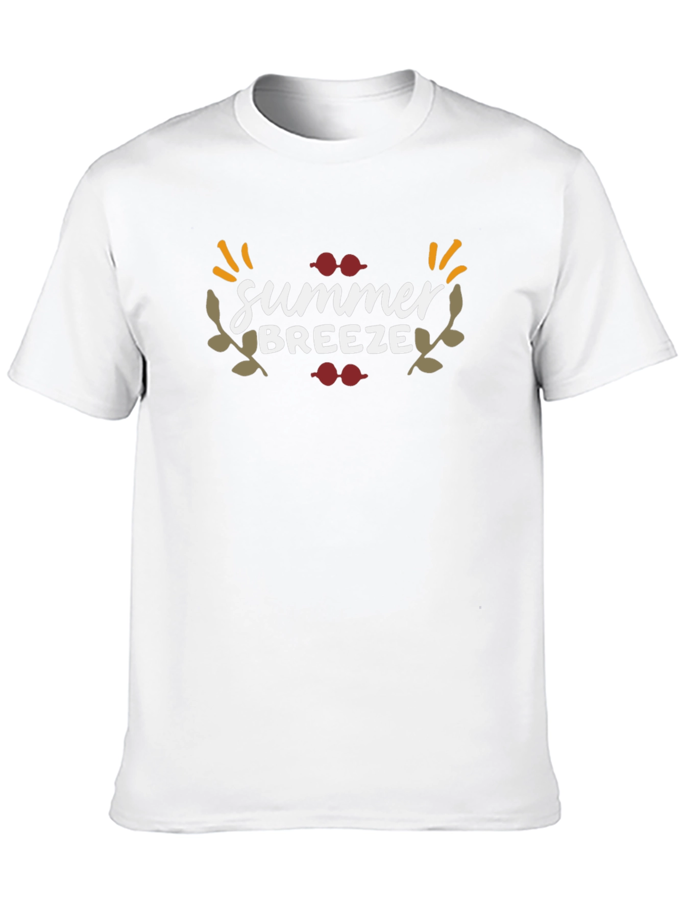 Summer Breeze Graphic T-Shirt - Black