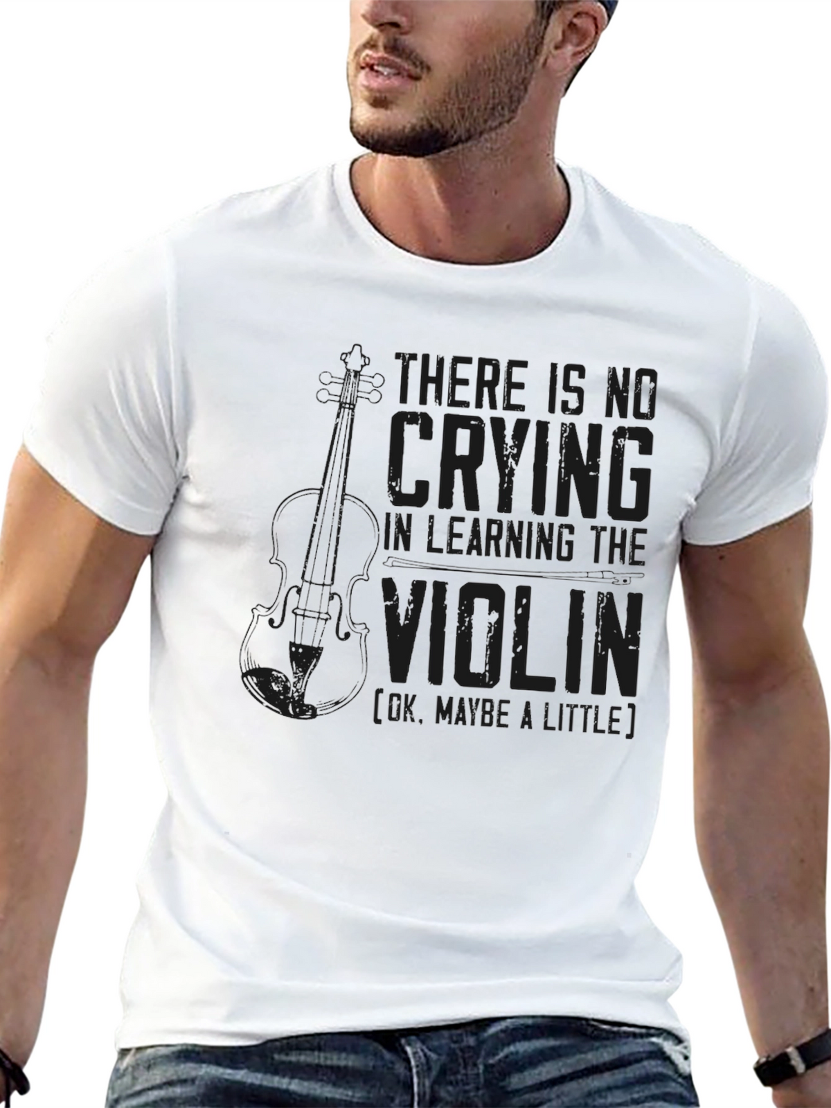 Violin Learning Graphic T-Shirt