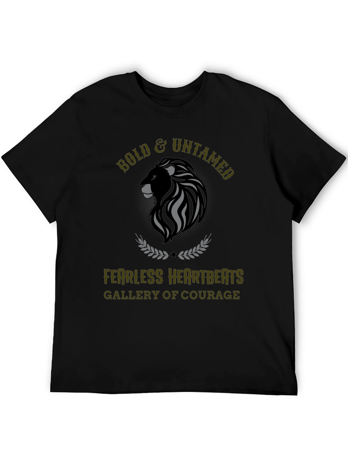 Bold & Untamed Graphic Tee - Fearless Courage