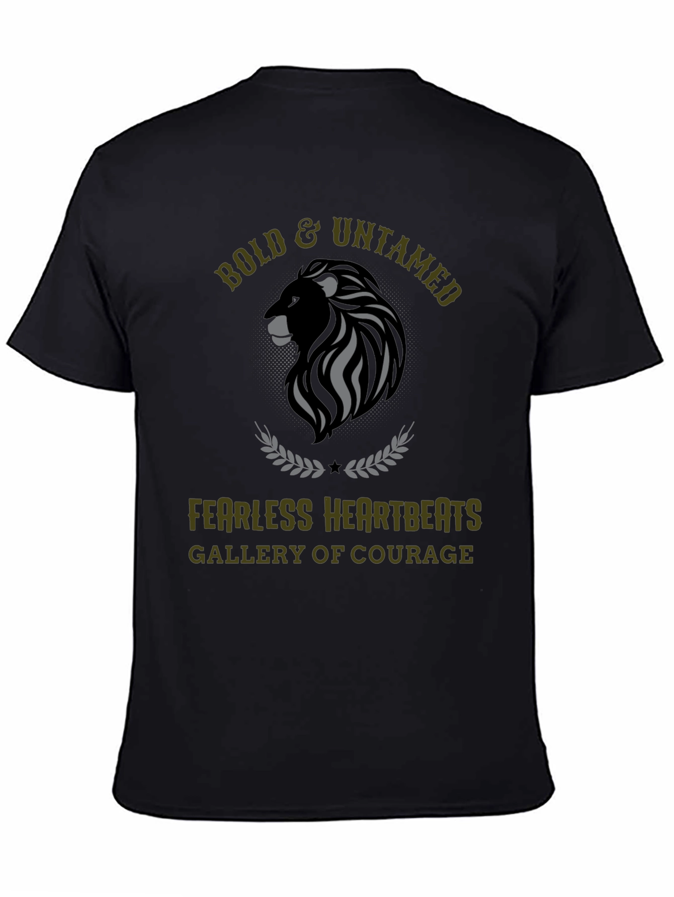 Bold & Untamed Graphic Tee - Fearless Courage