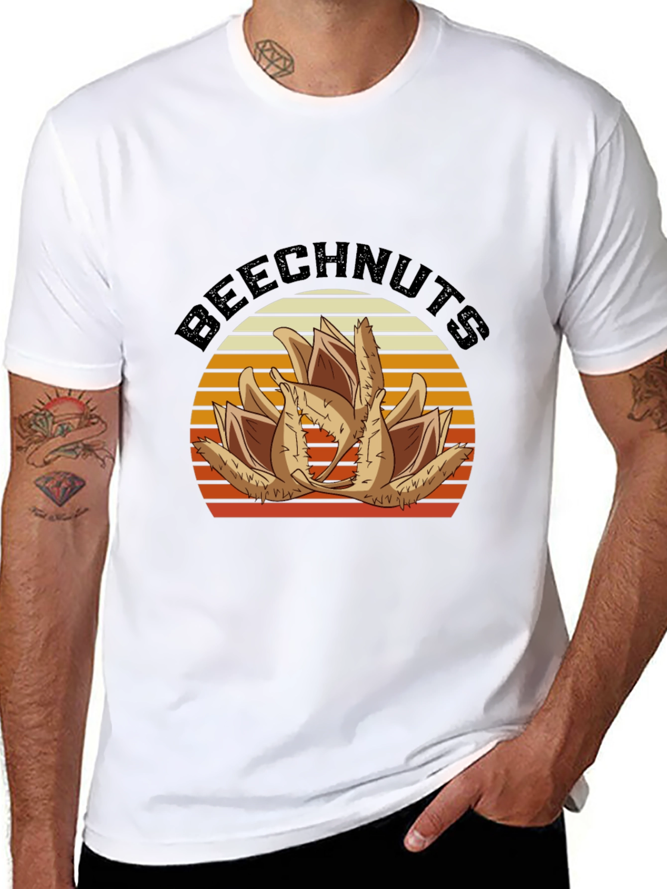 Beechnuts Graphic T-Shirt - Retro Style Design