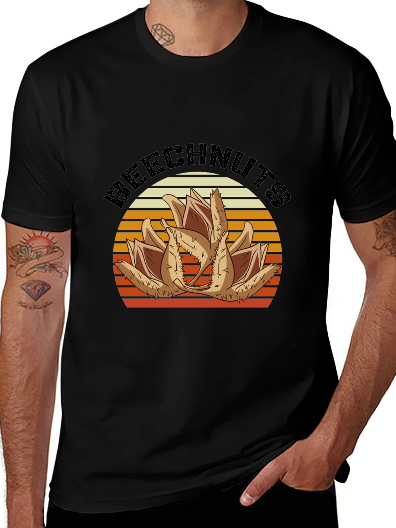 Beechnuts Graphic T-Shirt - Retro Style Design
