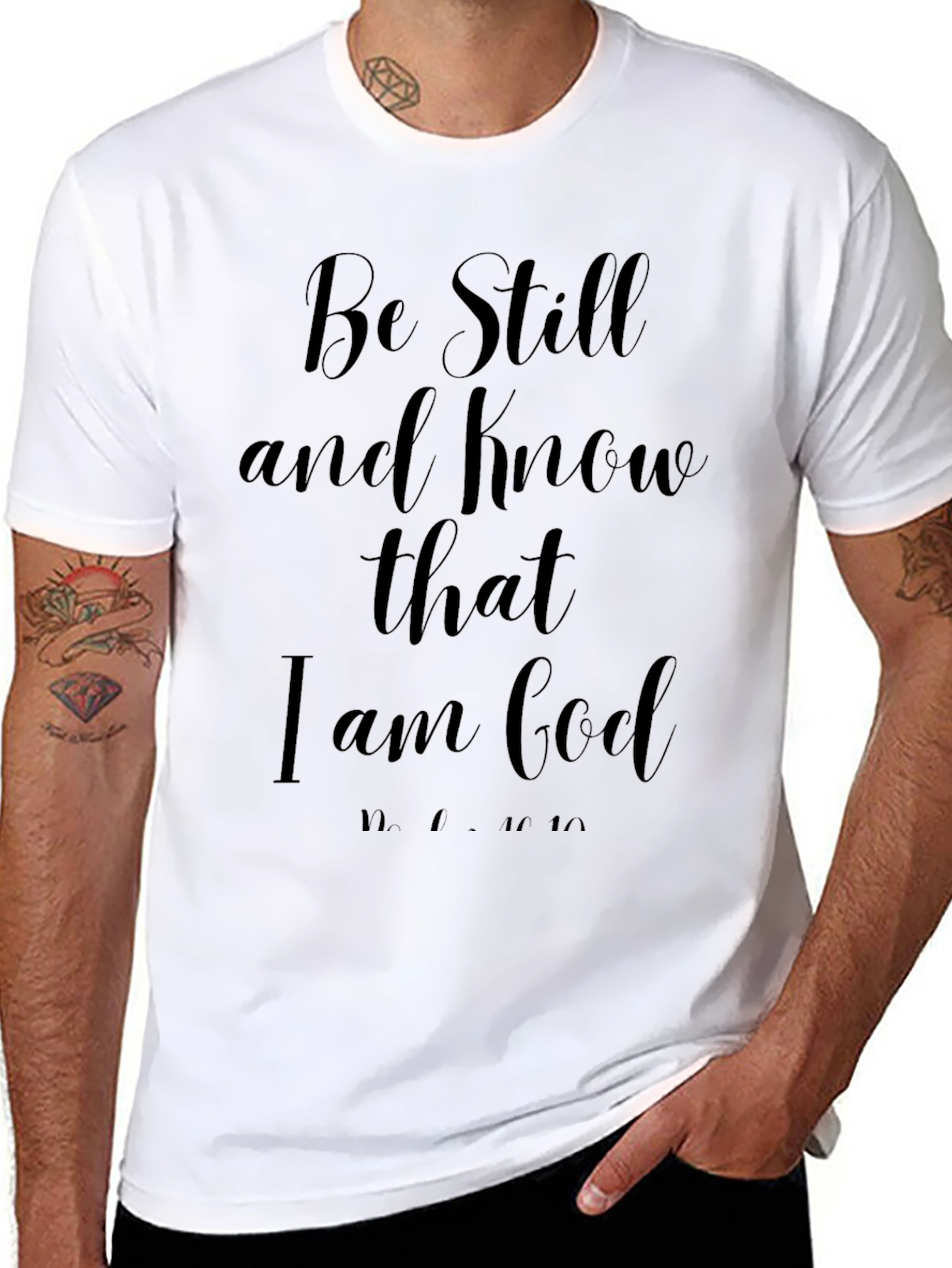 Be Still & Know T-Shirt - Christian Inspired