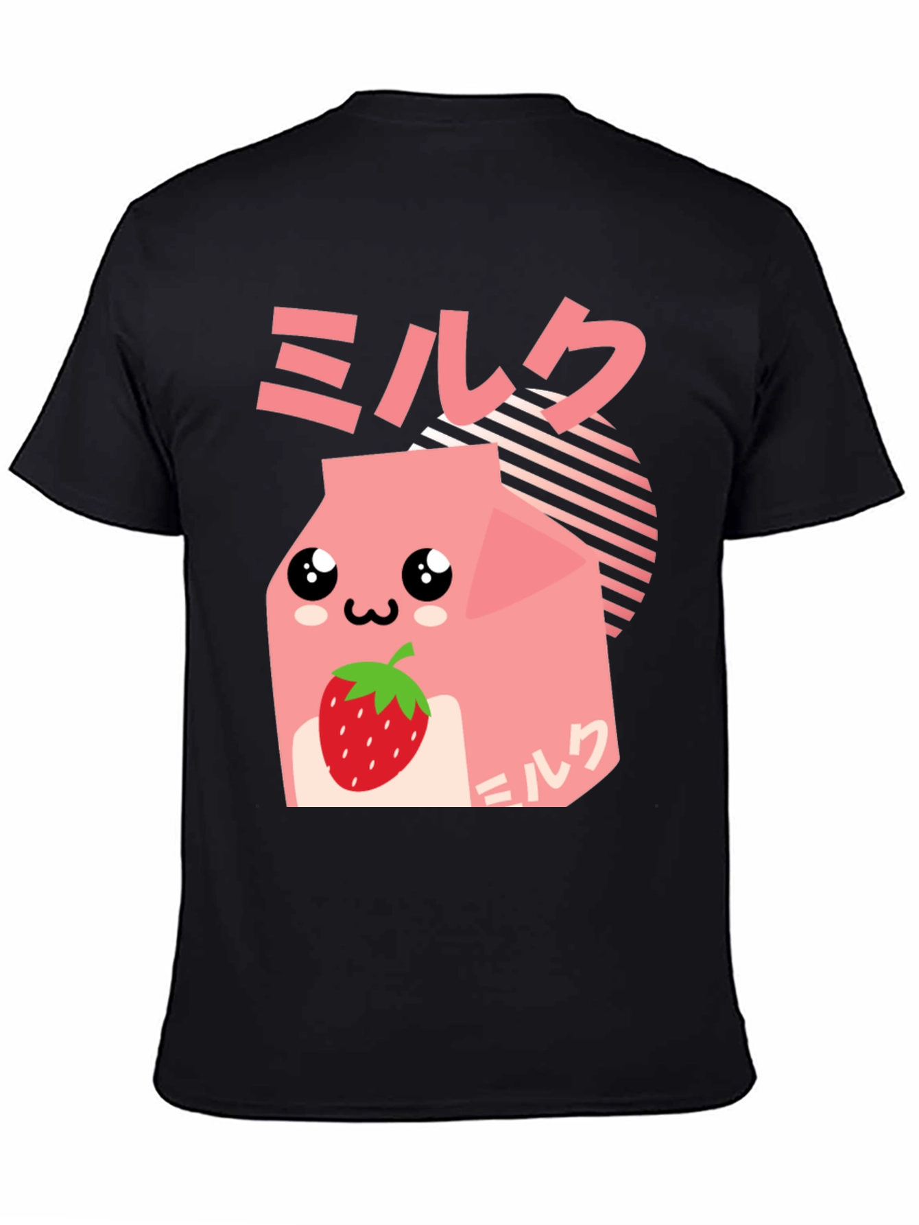 Strawberry Milk Kawaii Graphic Tee