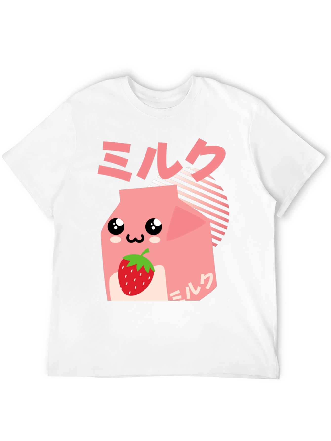 Strawberry Milk Kawaii Graphic Tee