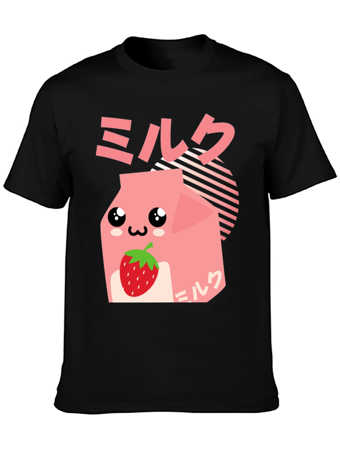 Strawberry Milk Kawaii Graphic Tee