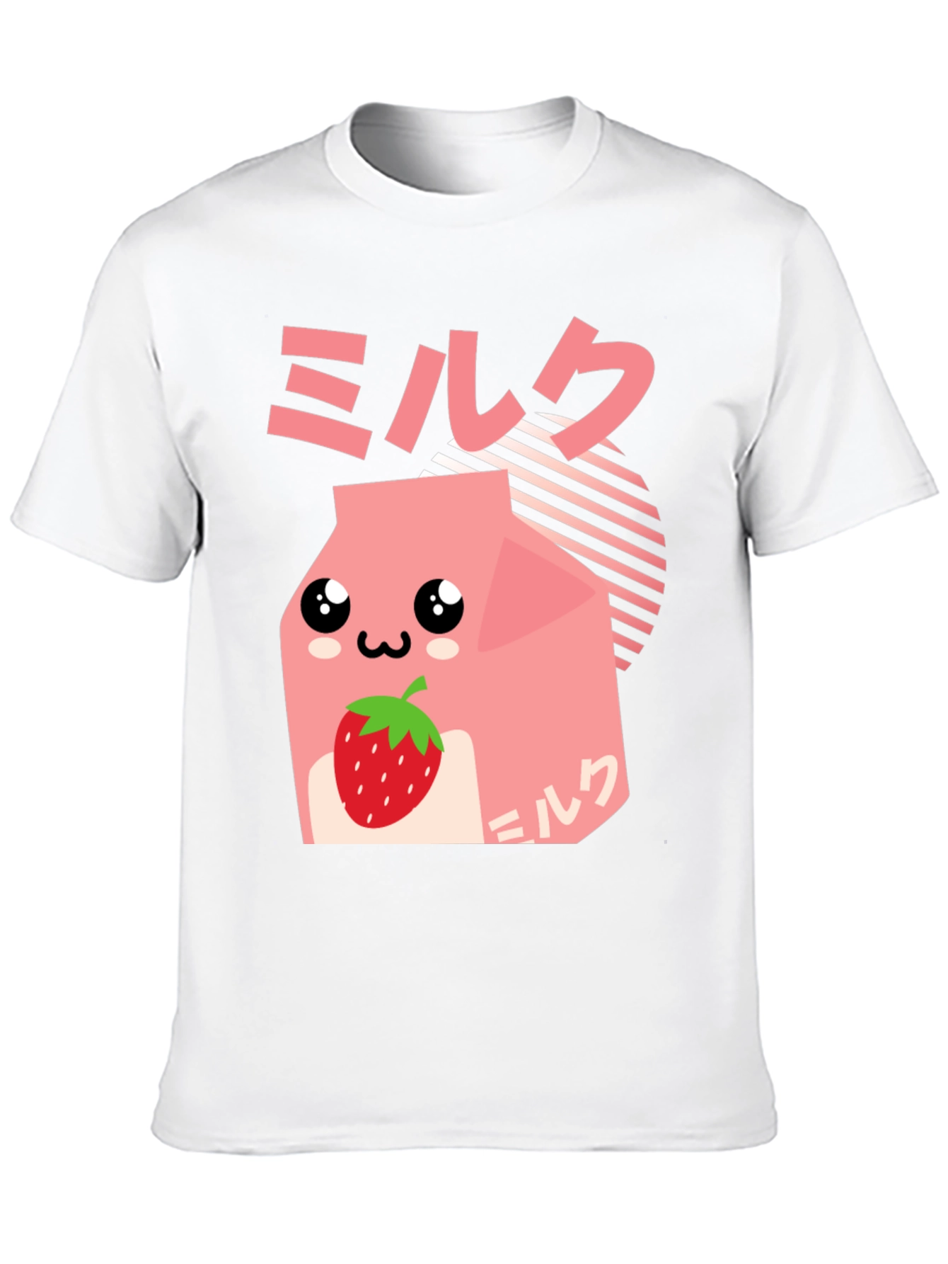 Strawberry Milk Kawaii Graphic Tee