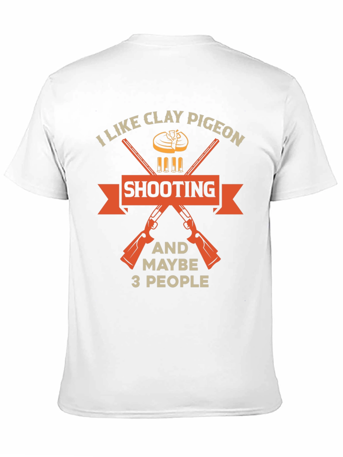 Clay Pigeon Shooting T-Shirt - Funny Hunter Tee