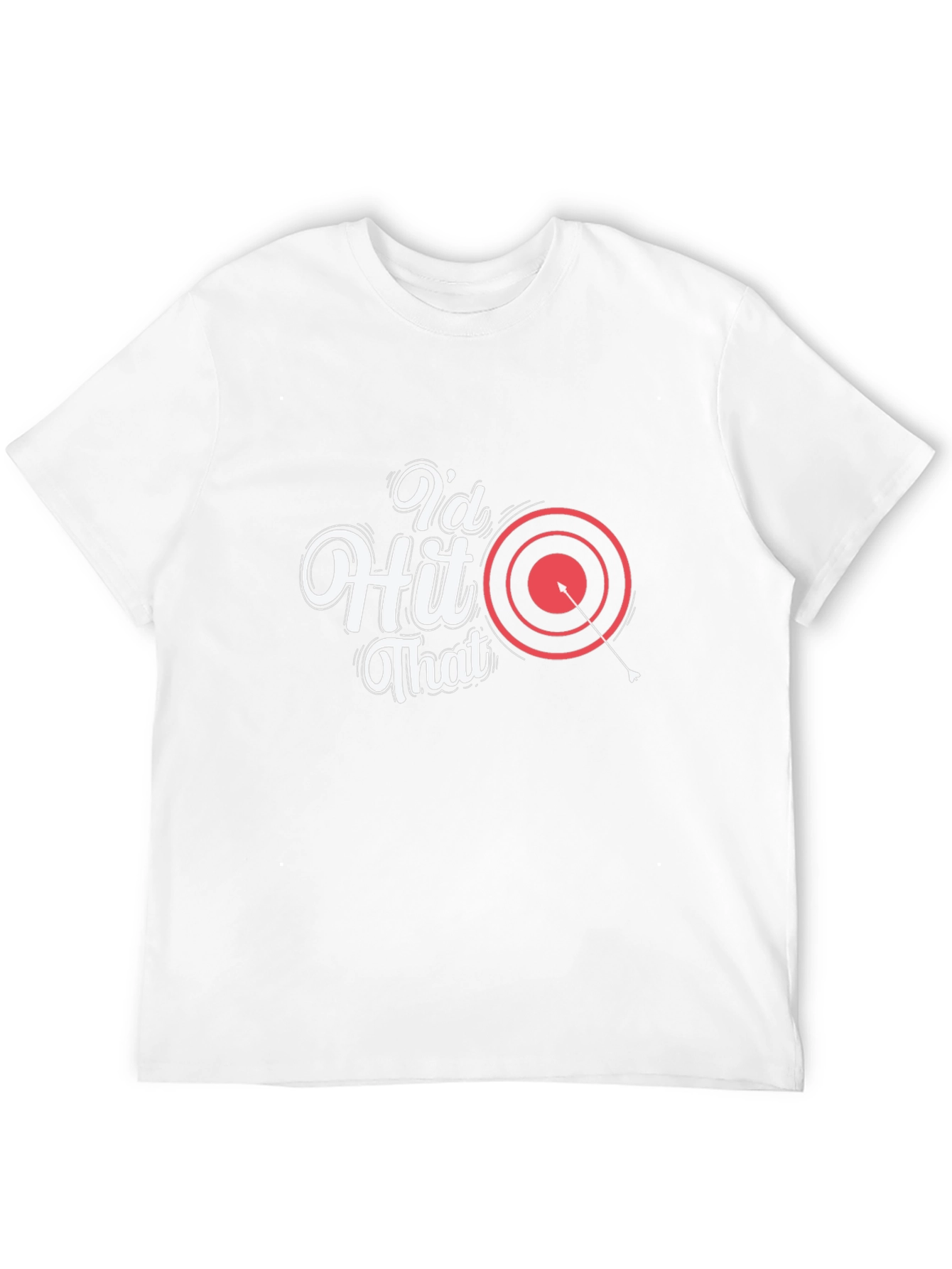 Id Hit That T-Shirt - Funny Archery Tee