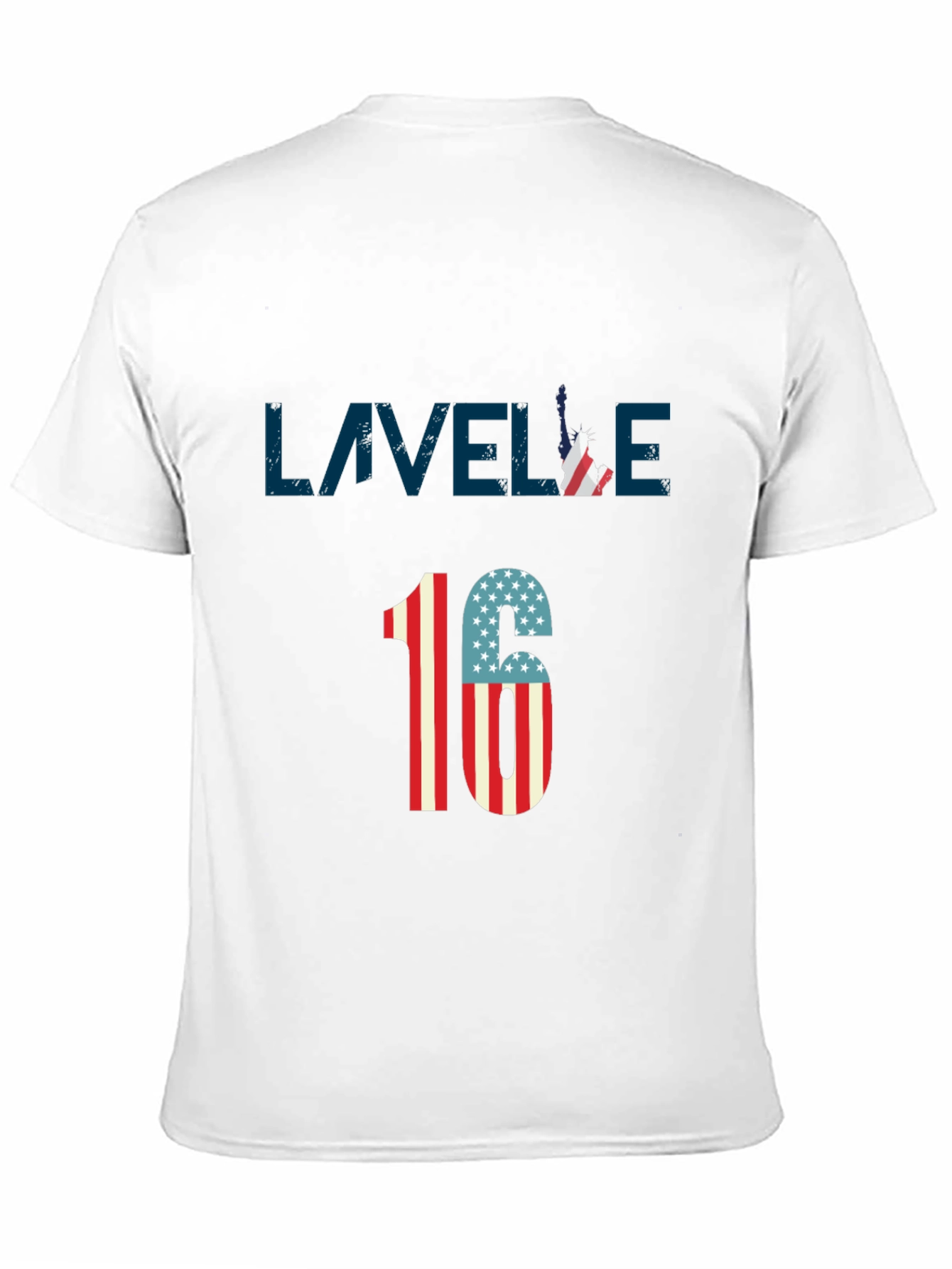 Lavelle 16 Patriotic Graphic Tee - Black