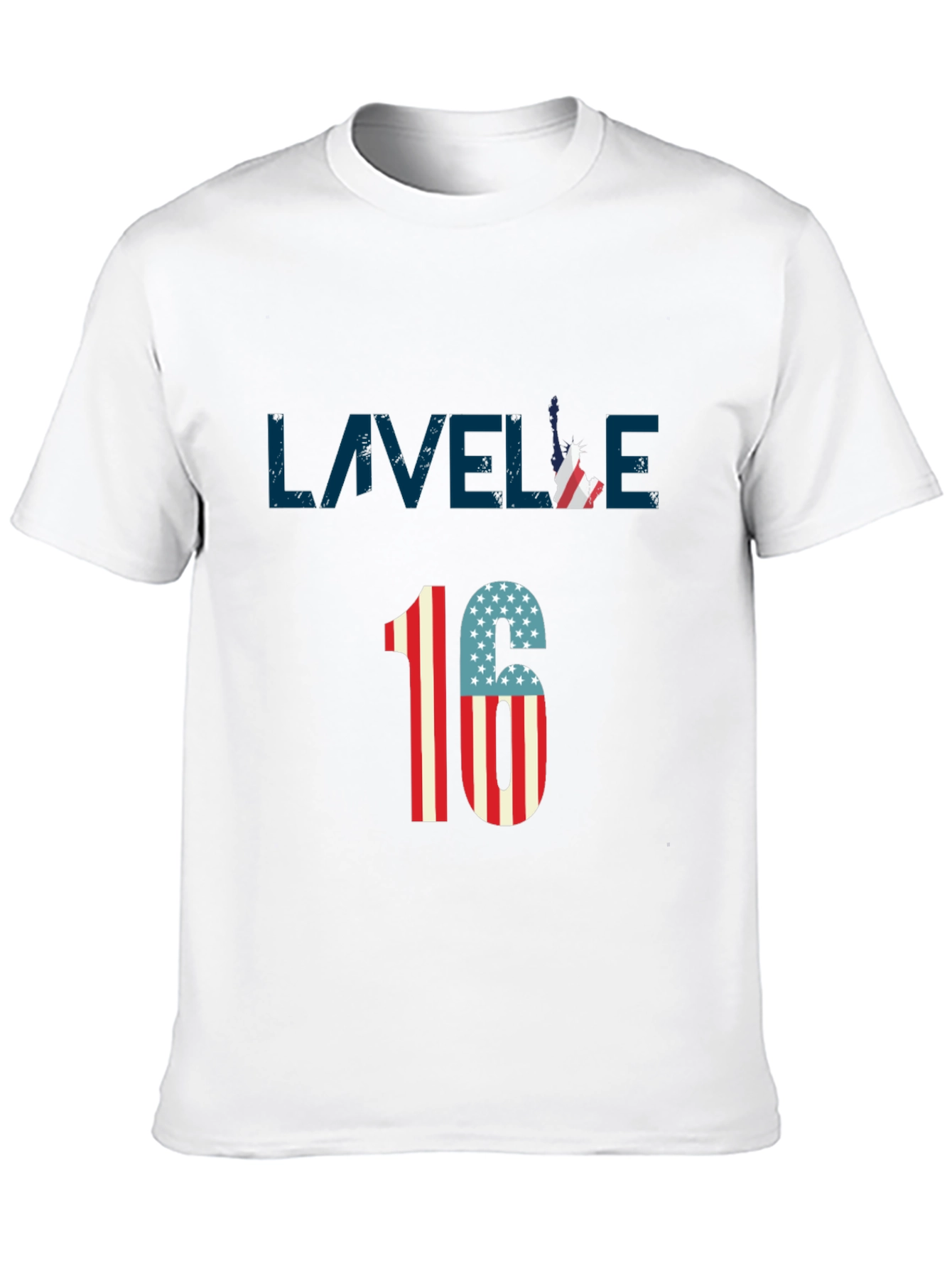 Lavelle 16 Patriotic Graphic Tee - Black