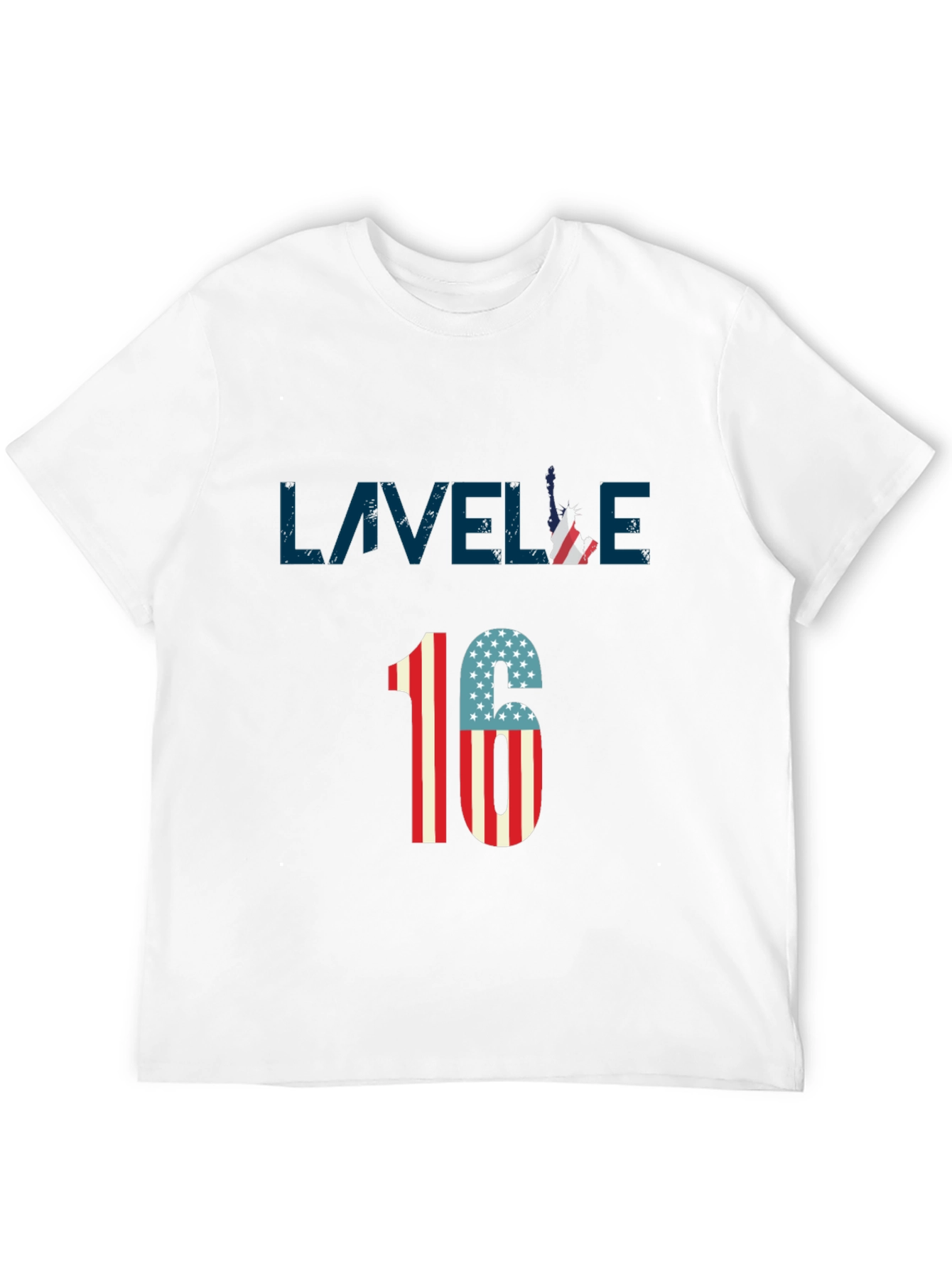 Lavelle 16 Patriotic Graphic Tee - Black