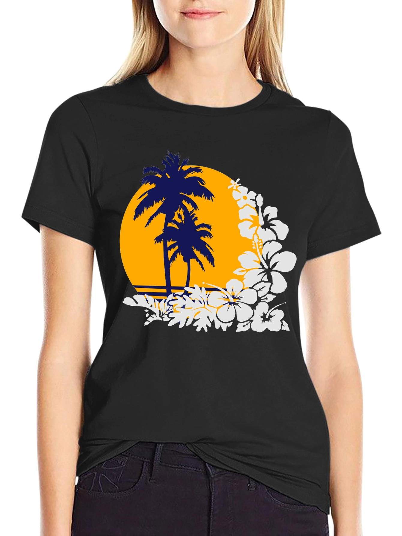 Tropical Sunset Graphic Tee