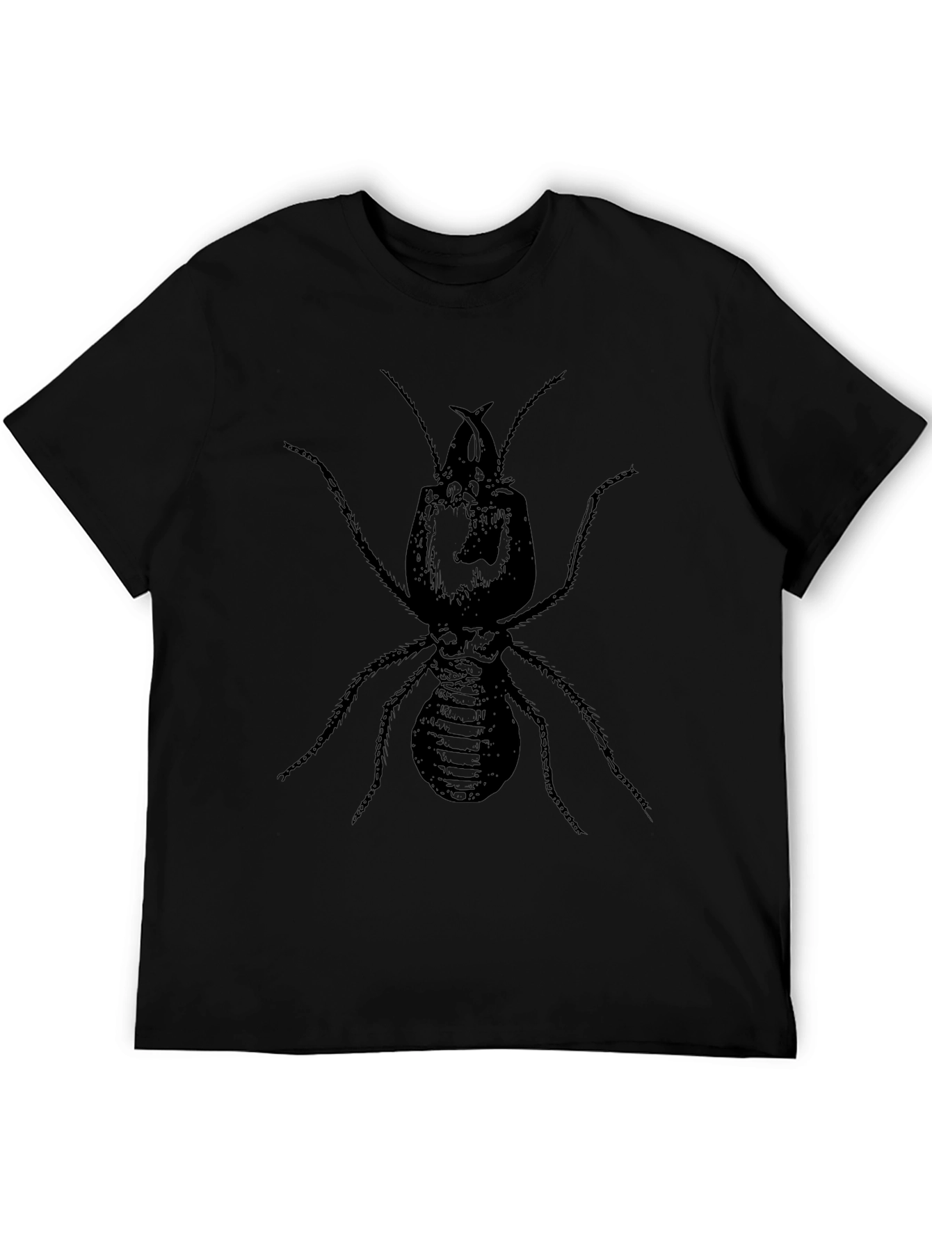 Ant Graphic Black Tee