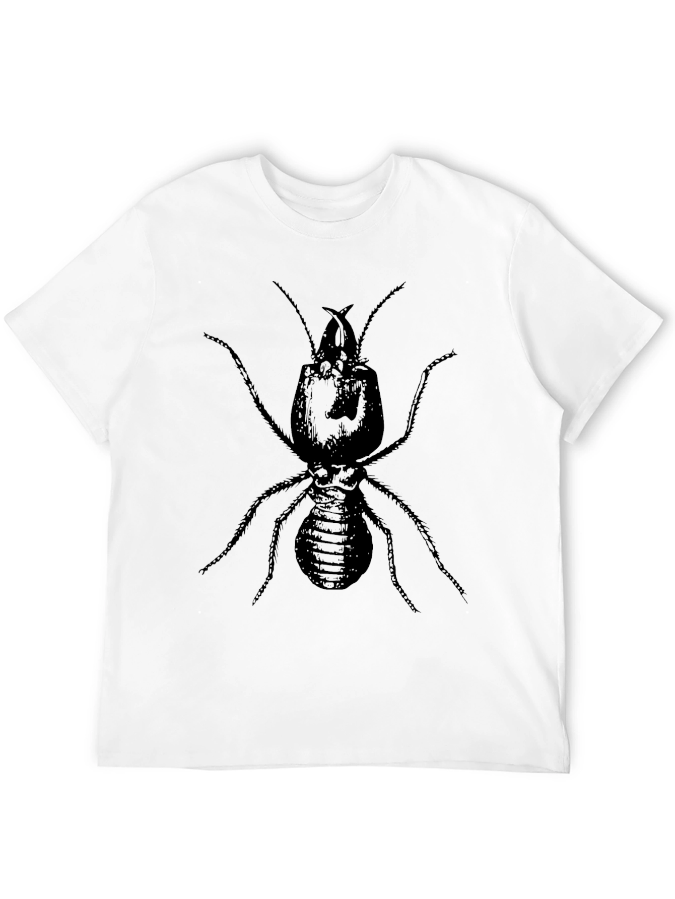 Ant Graphic Black Tee