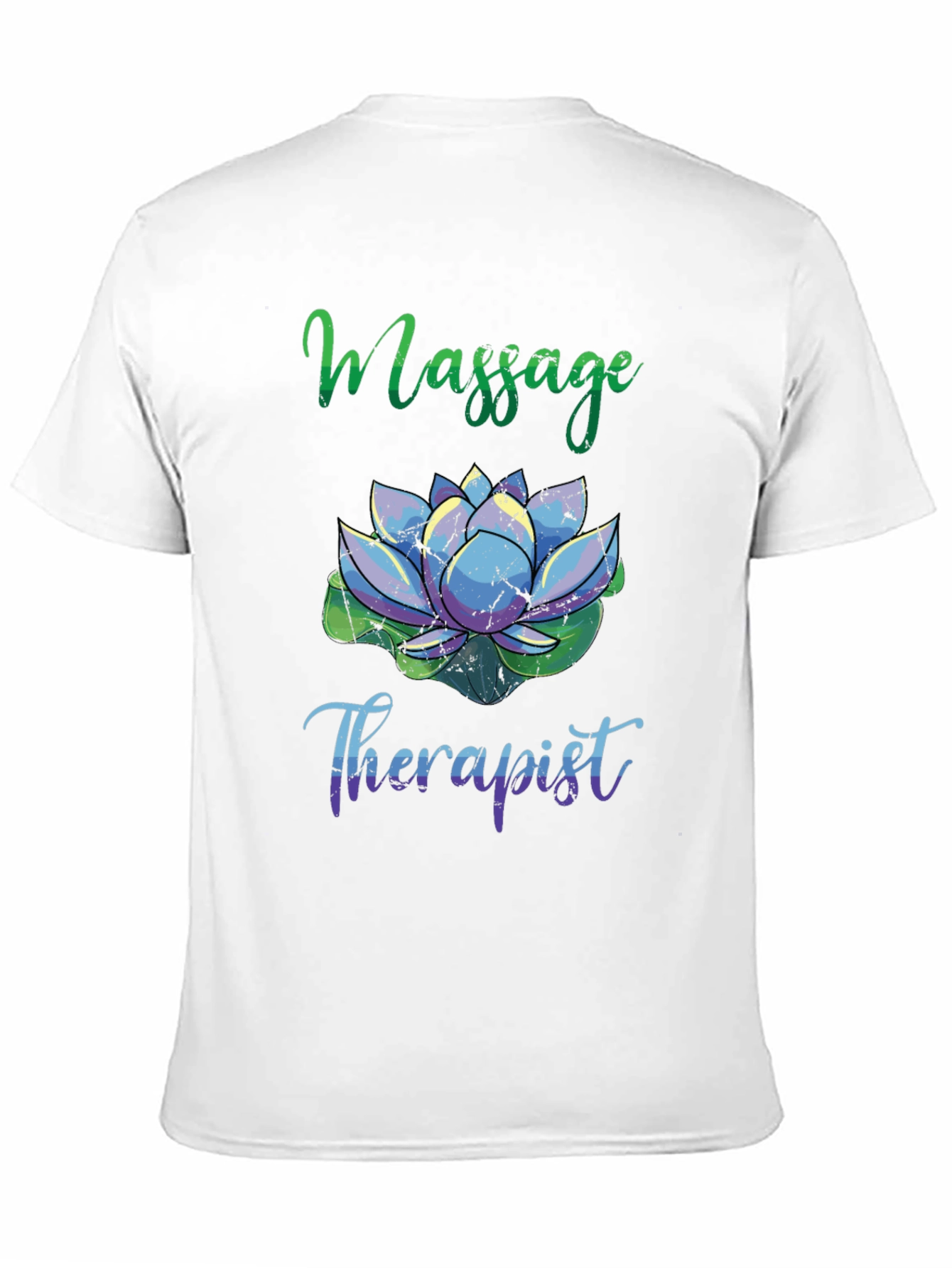 Massage Therapist Lotus Flower T-Shirt