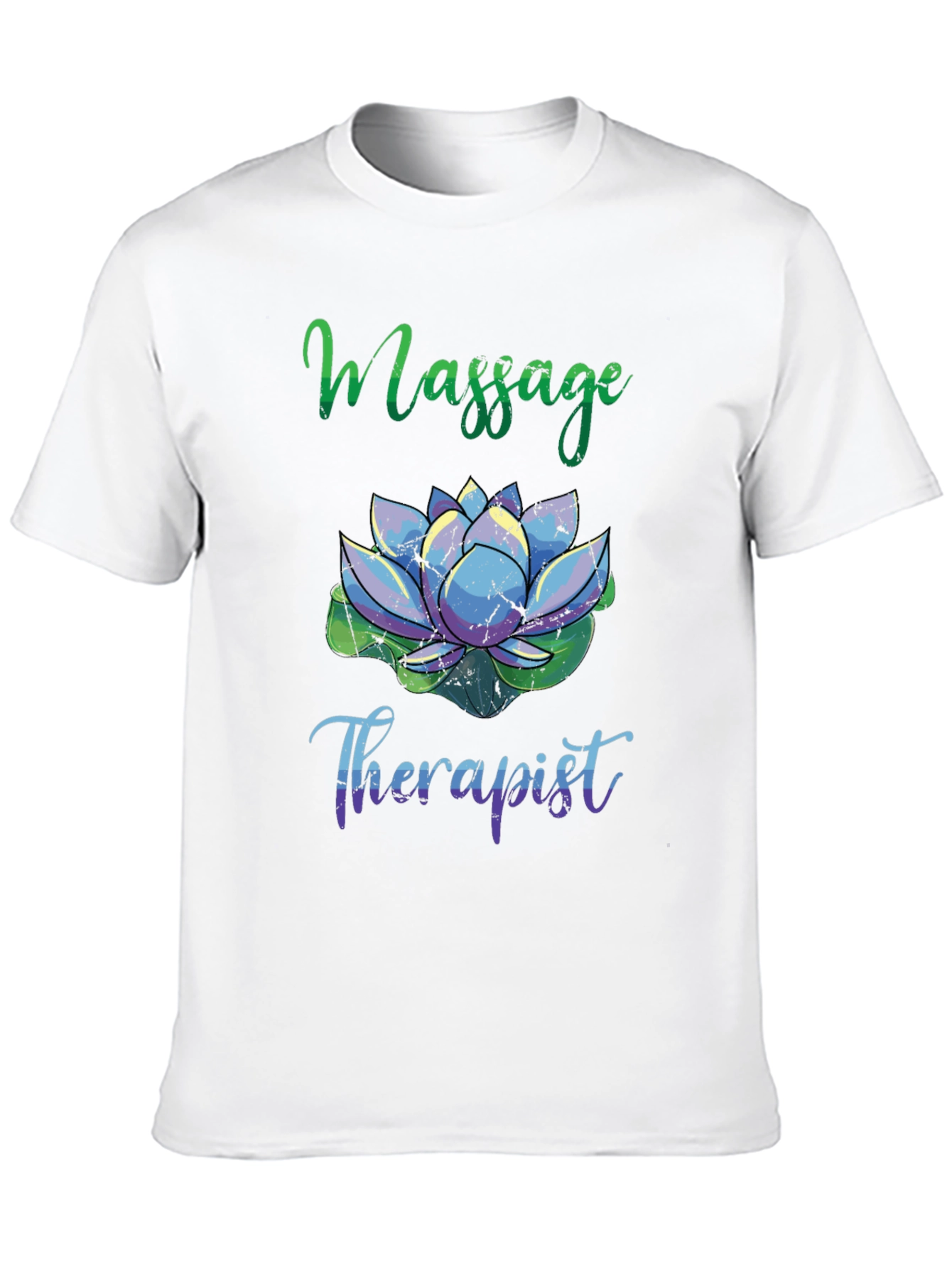 Massage Therapist Lotus Flower T-Shirt