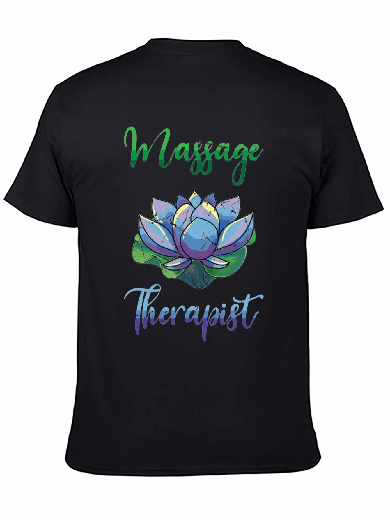Massage Therapist Lotus Flower T-Shirt