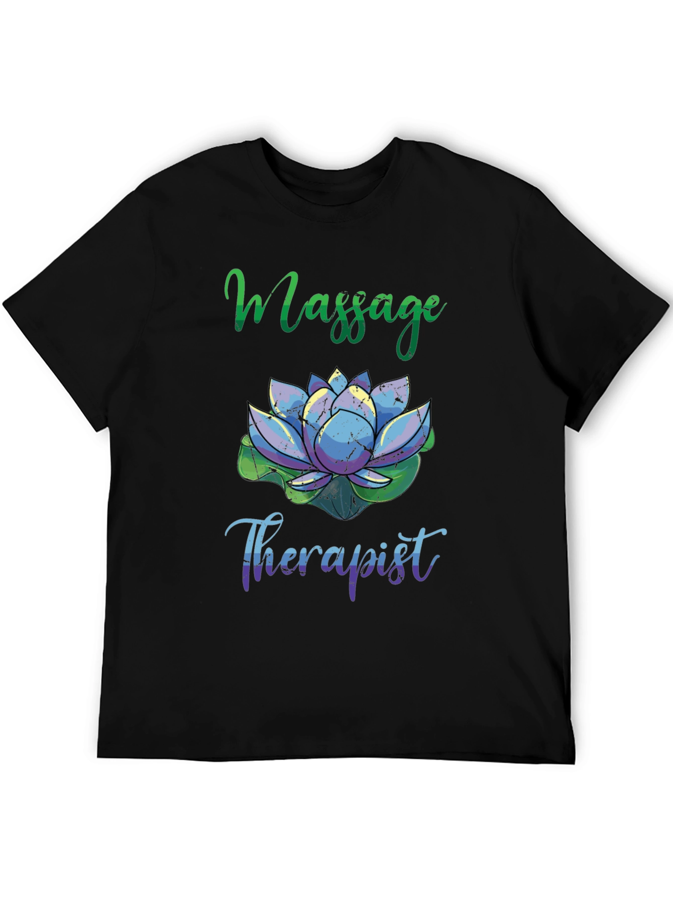 Massage Therapist Lotus Flower T-Shirt