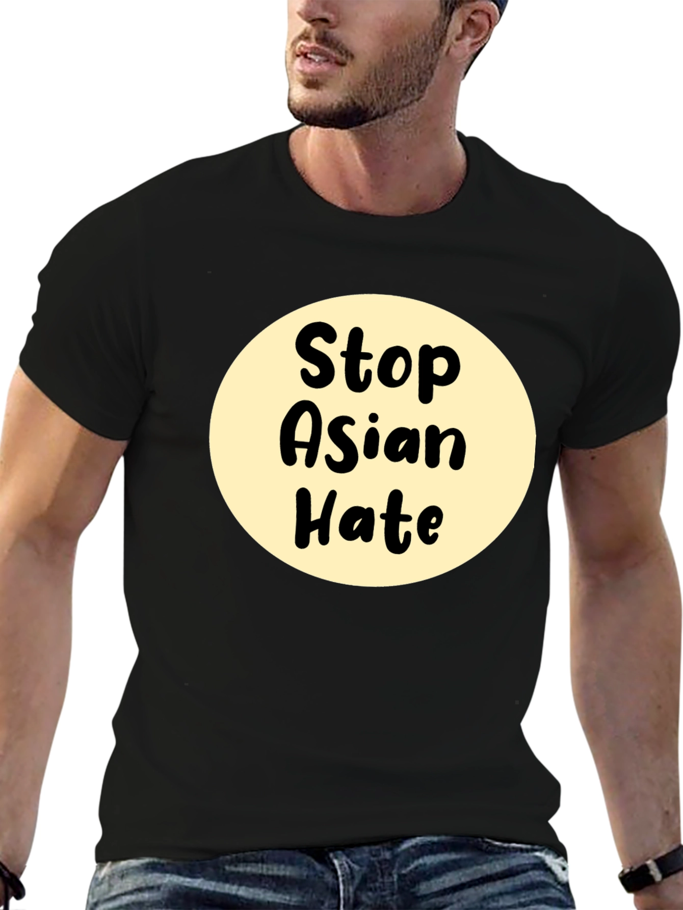 Stop Asian Hate T-Shirt - Black Activism Tee
