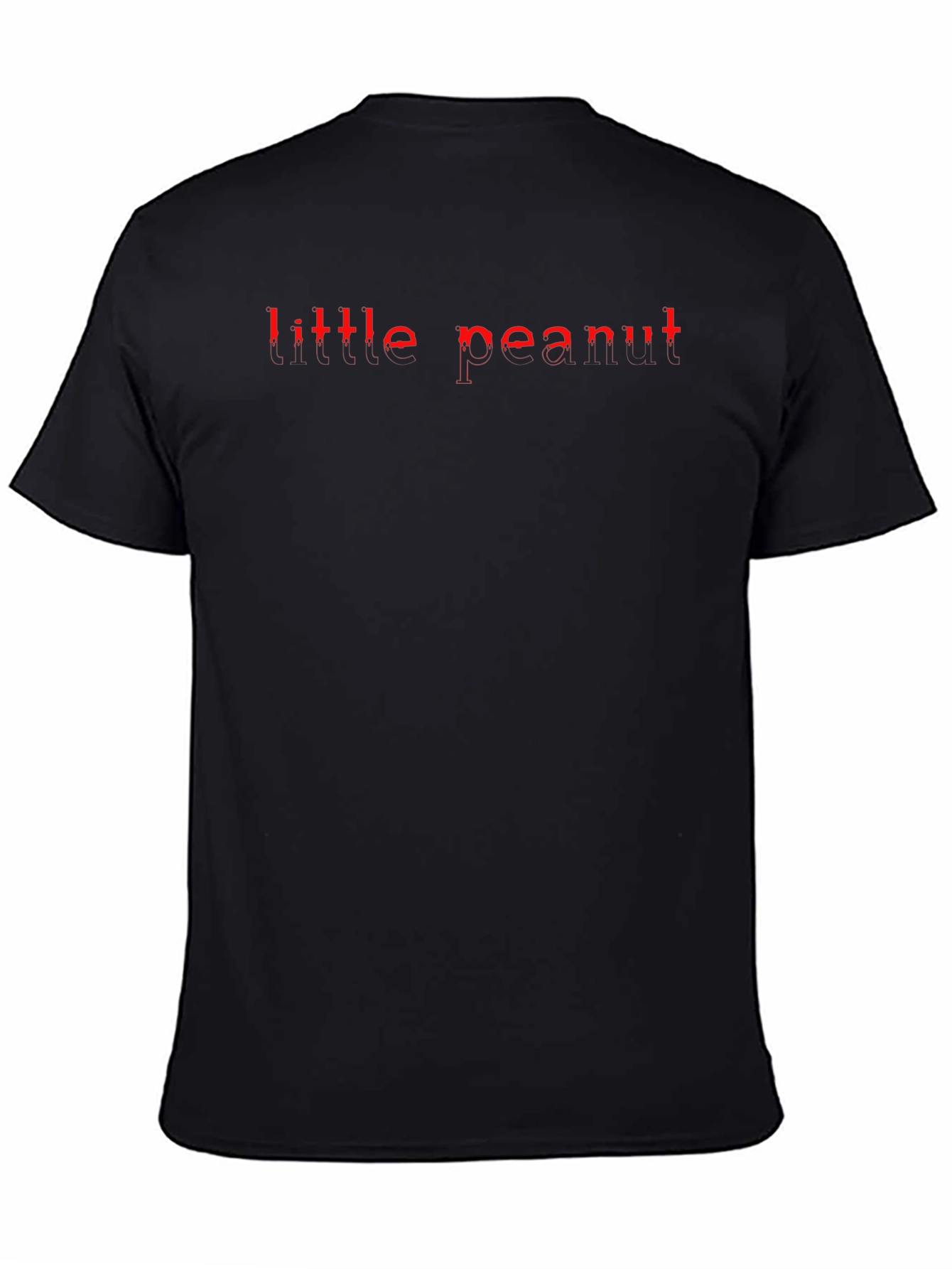 Little Peanut Graphic Tee - Black