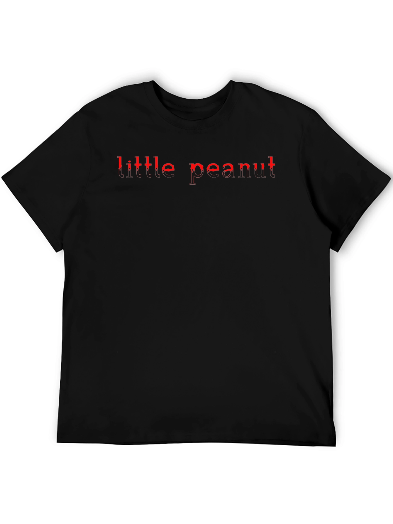 Little Peanut Graphic Tee - Black