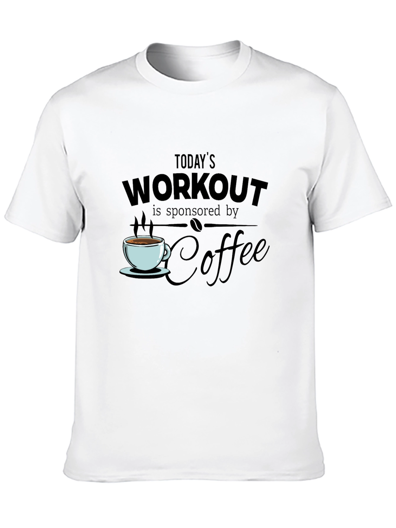 Workout Coffee T-Shirt - Sponsored by Coffee!