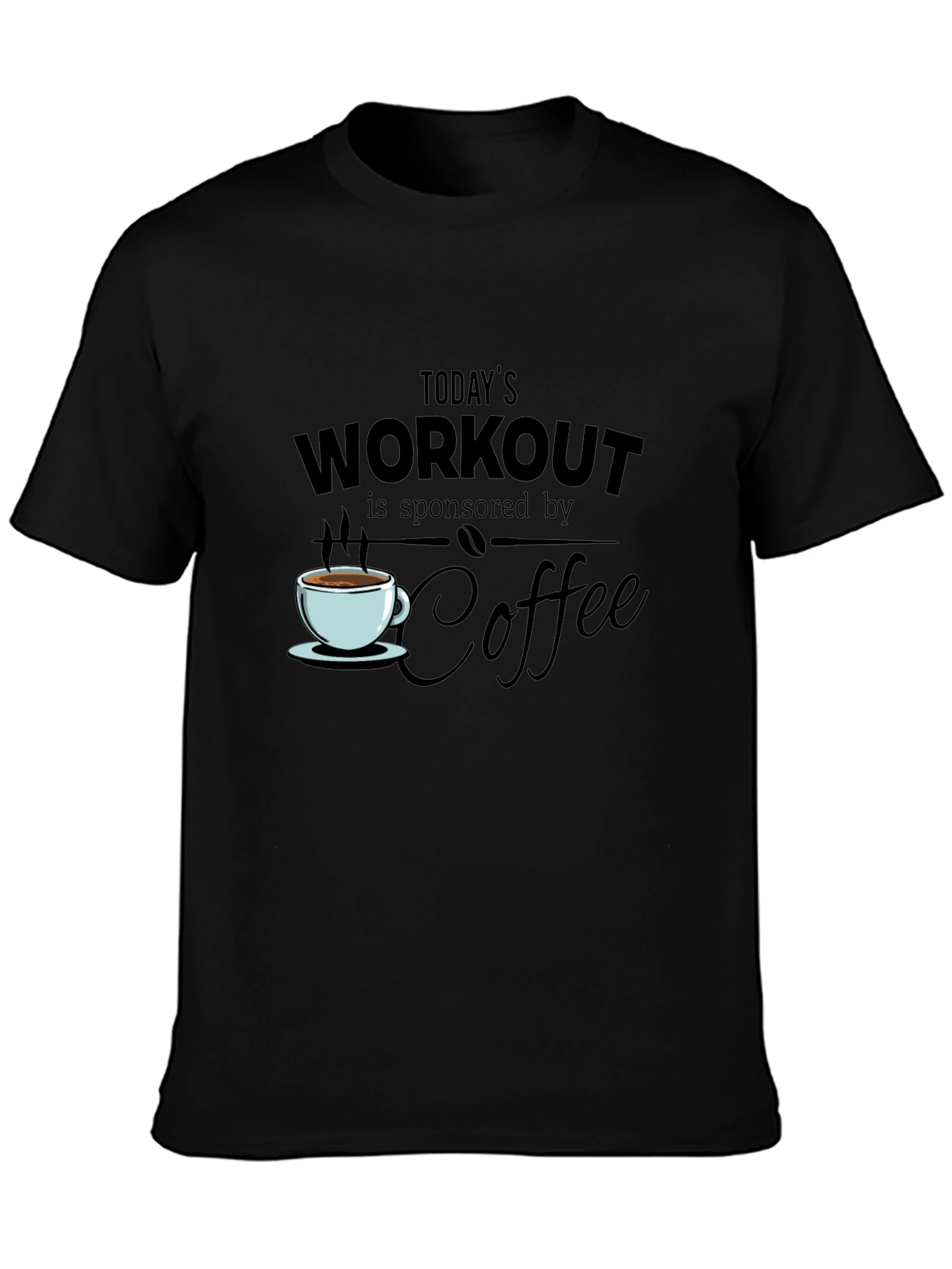 Workout Coffee T-Shirt - Sponsored by Coffee!