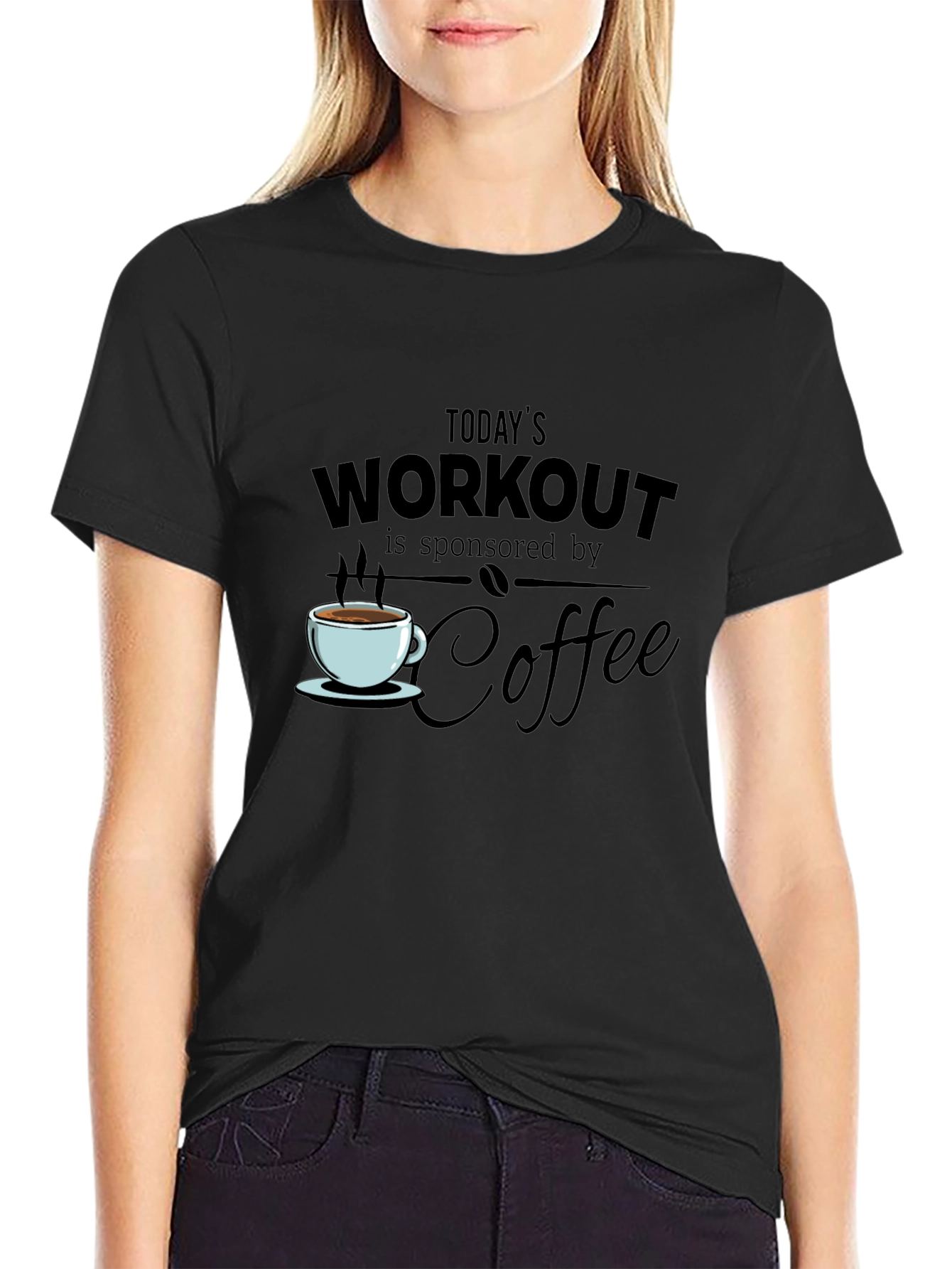 Workout Coffee T-Shirt - Sponsored by Coffee!