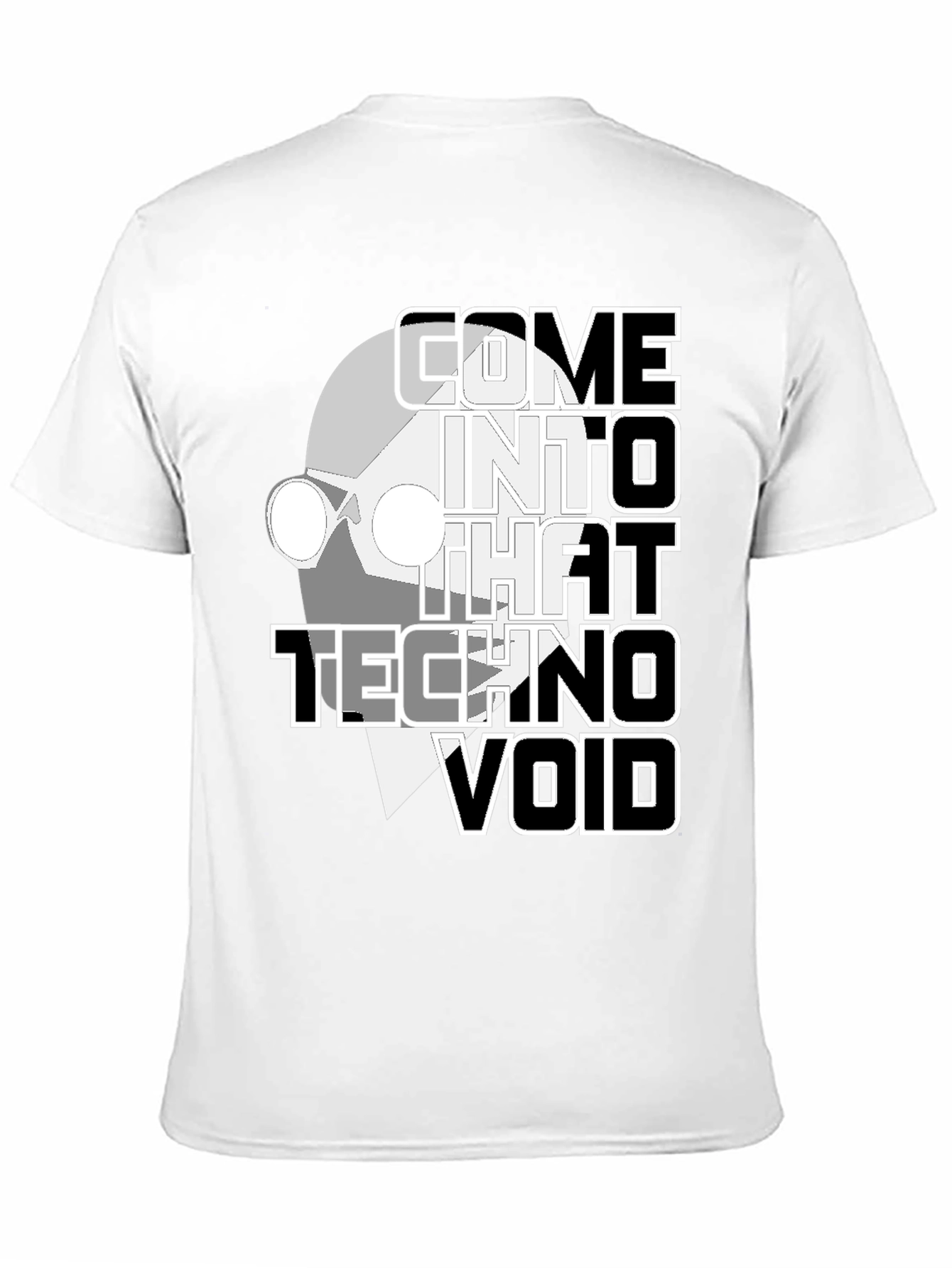 Techno Void Graphic Tee - Unique Style