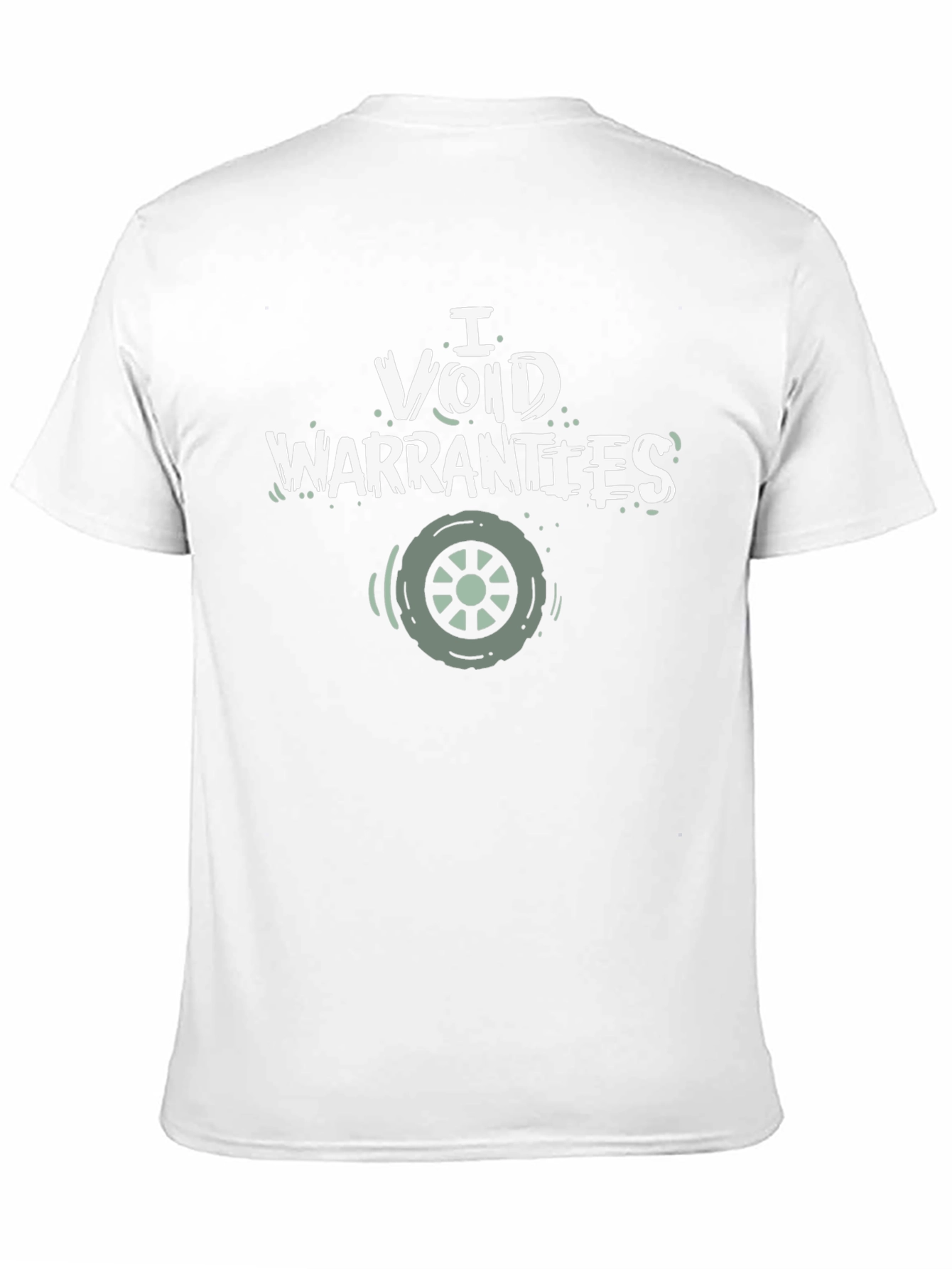 I Void Warranties Graphic Tee - Black Cotton T-Shirt