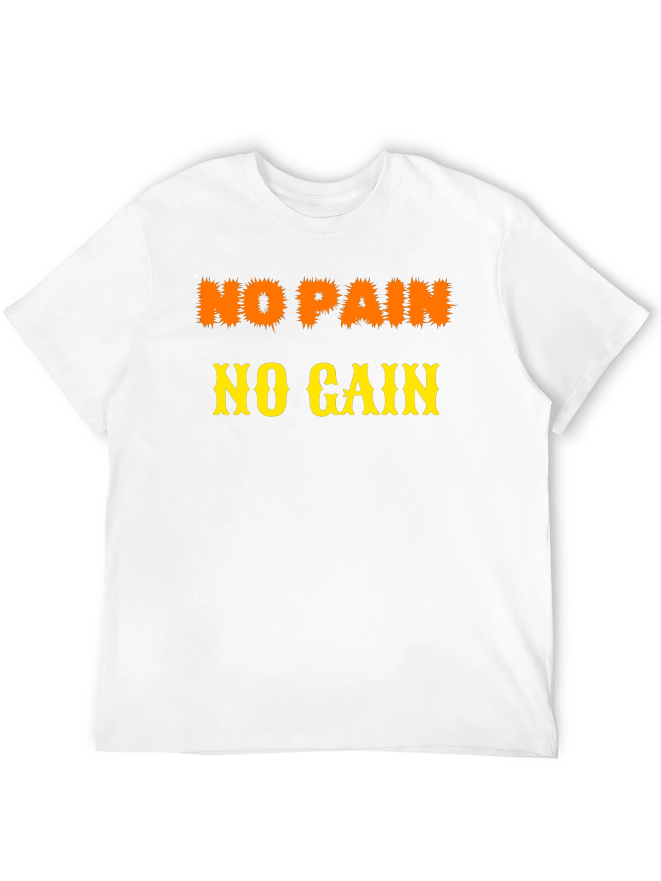 No Pain No Gain Black Graphic Tee