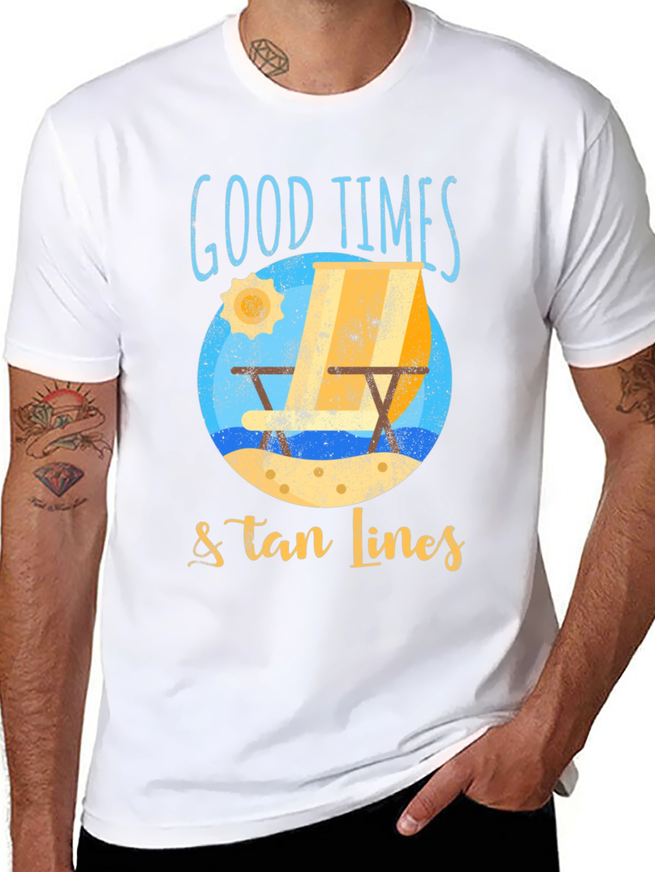 Good Times & Tan Lines Graphic T-Shirt