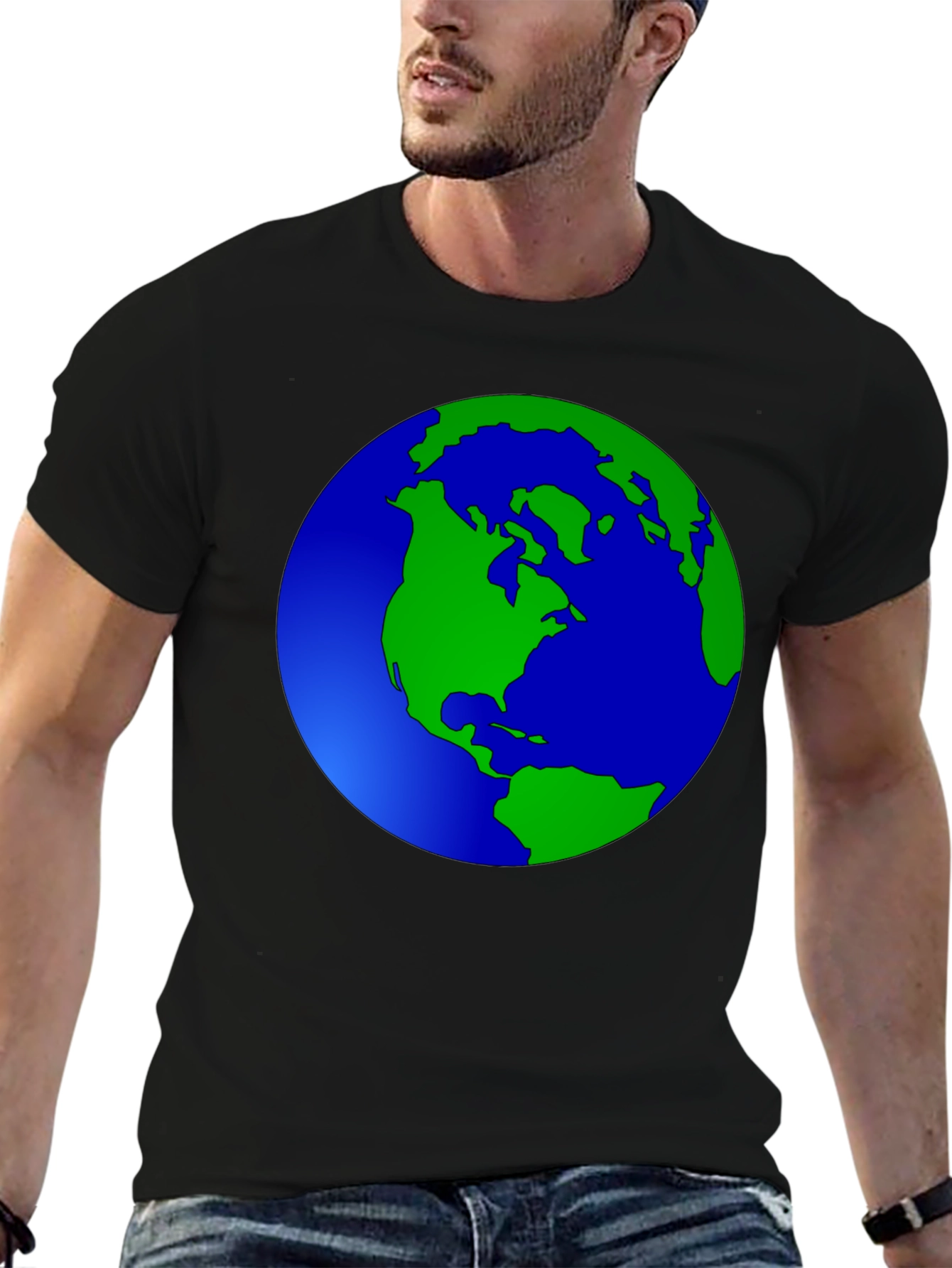 Earth Graphic T-Shirt - Global Design