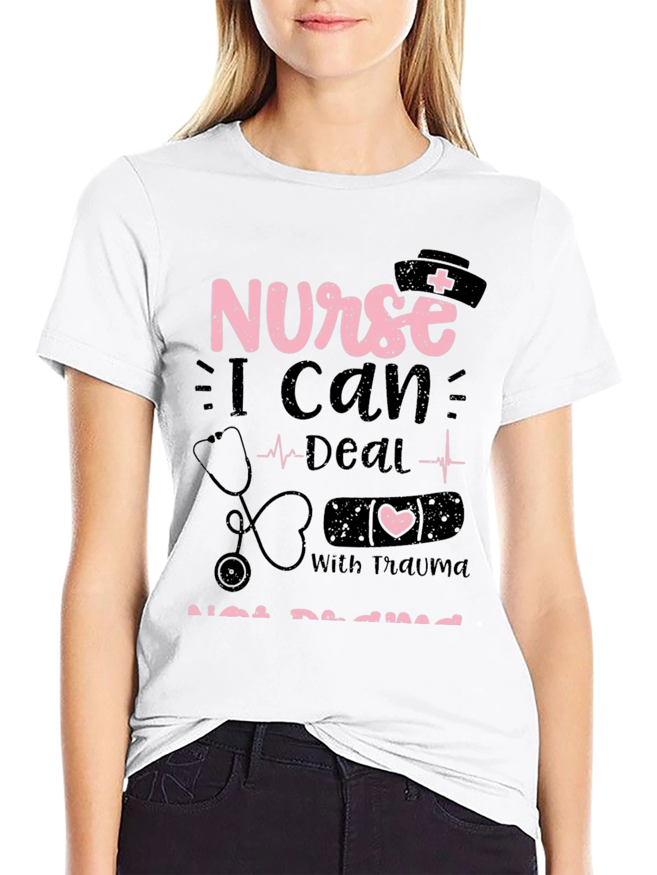 Nurse Trauma T-Shirt: I Can Deal With Trauma