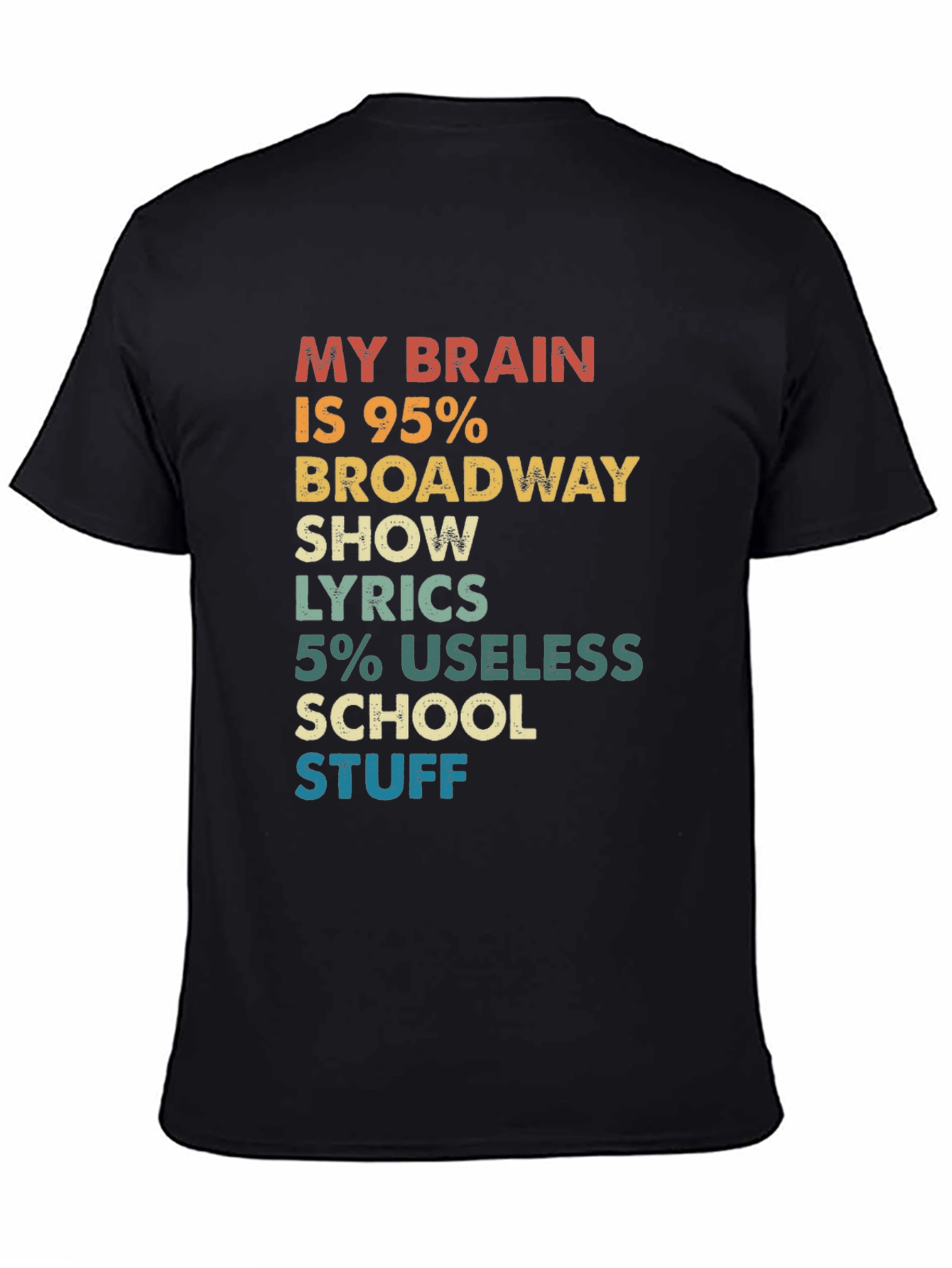 Broadway Show Lyrics T-Shirt