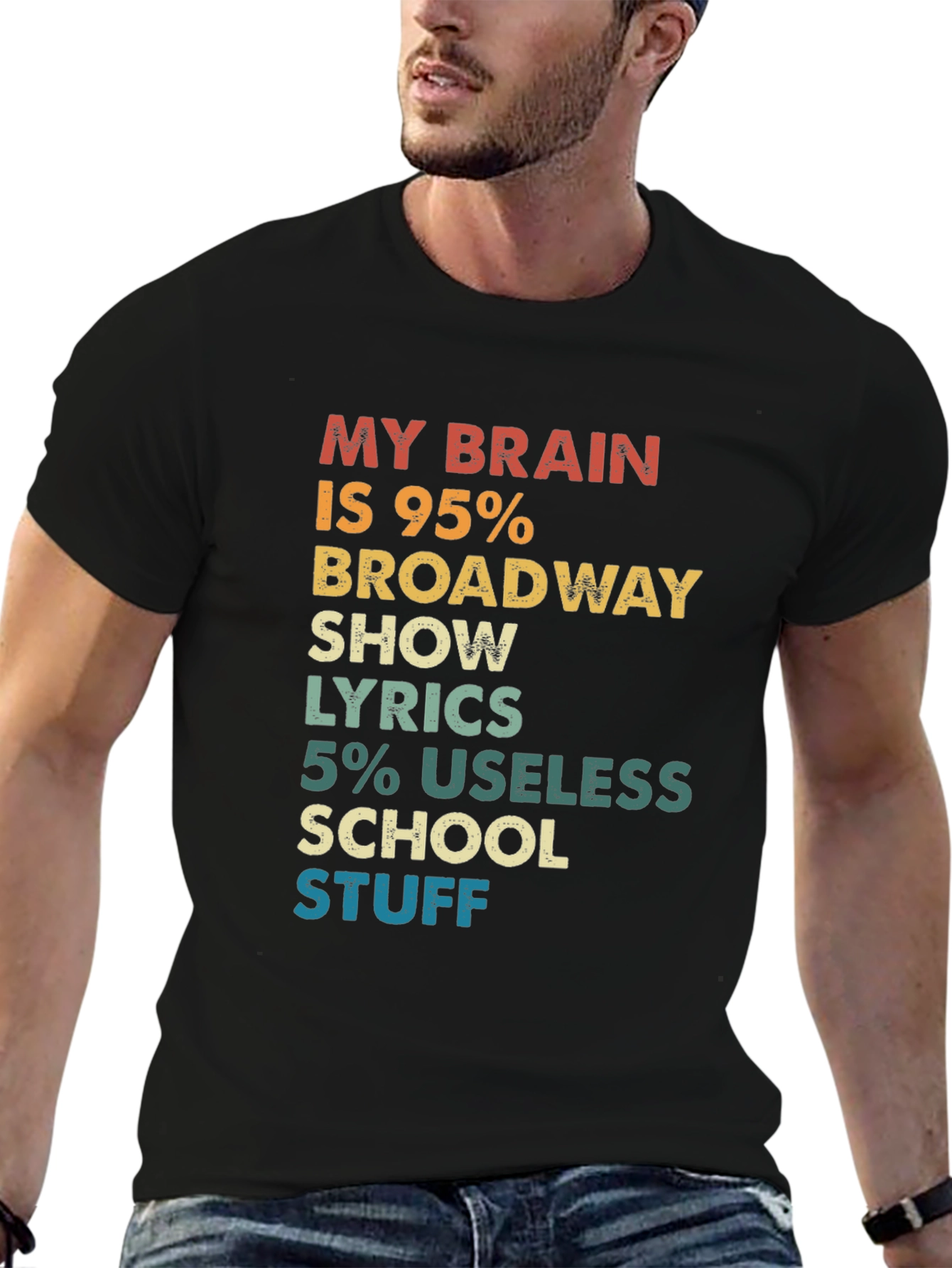 Broadway Show Lyrics T-Shirt