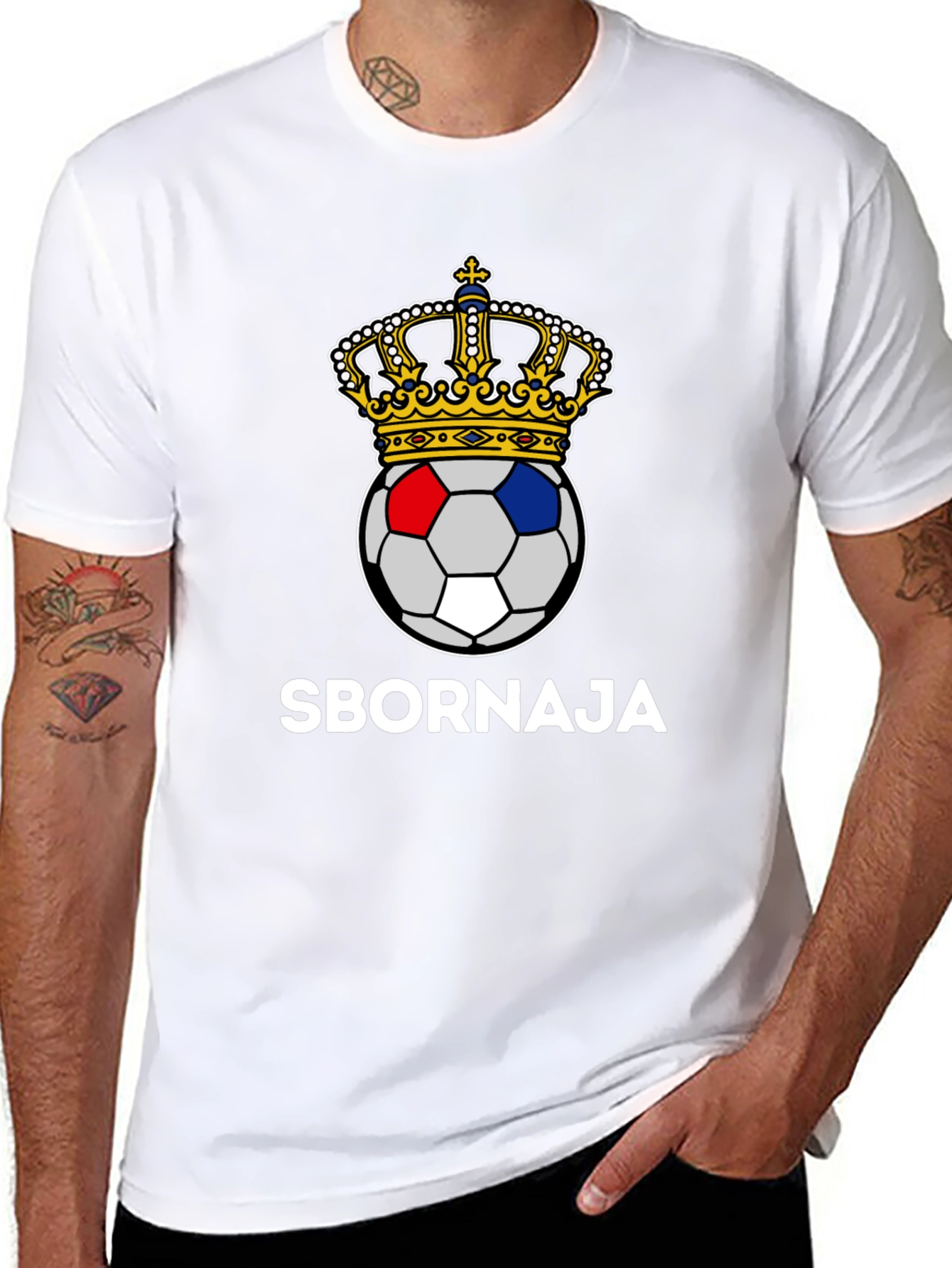 Sbornaja Crown Soccer Graphic Tee