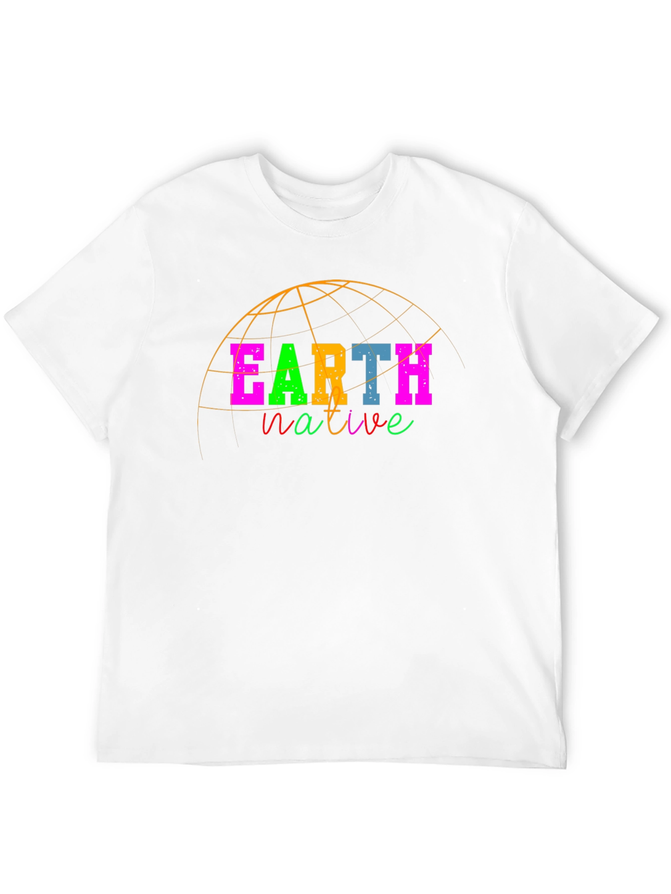 Earth Native Graphic T-Shirt - Unique Design