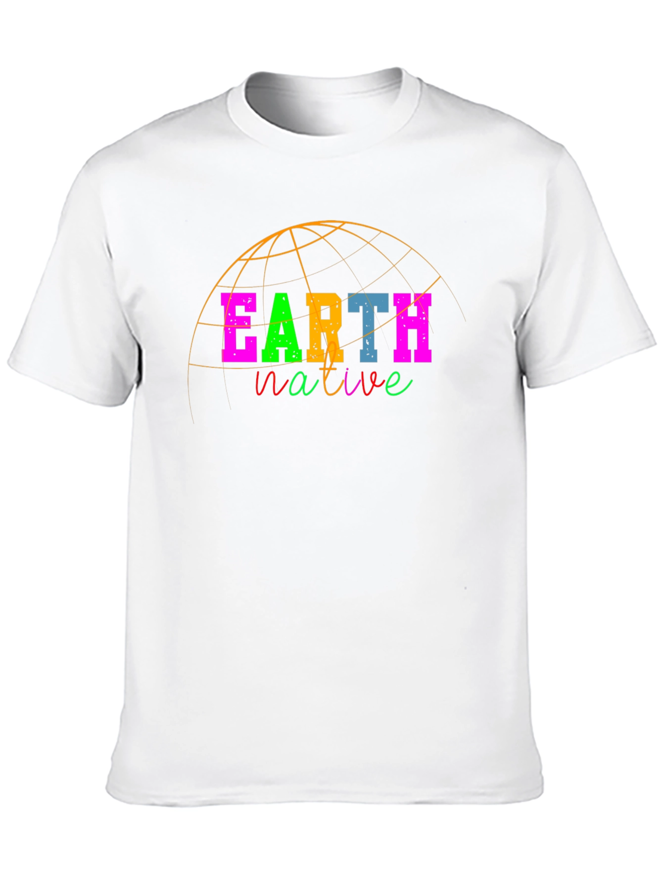 Earth Native Graphic T-Shirt - Unique Design