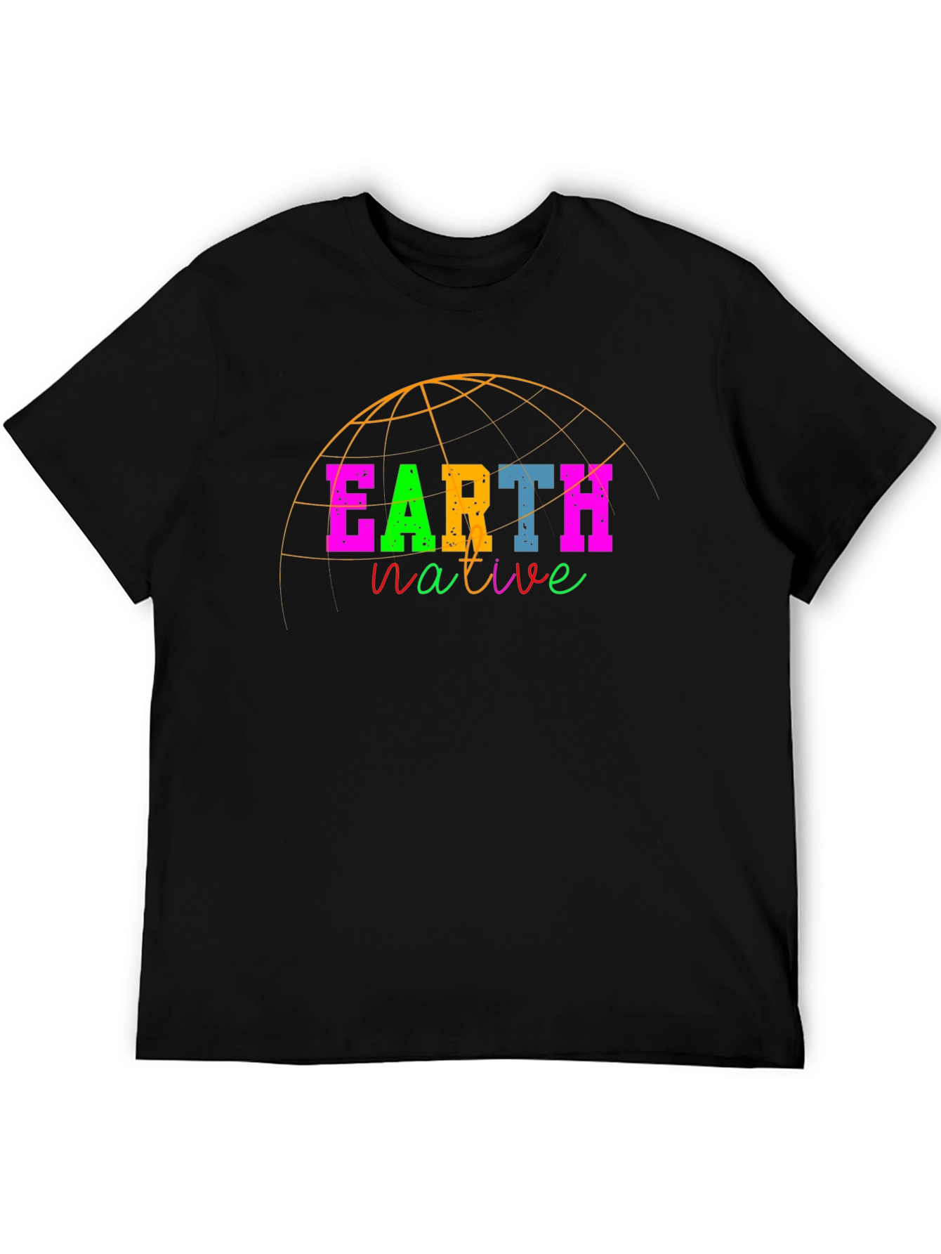 Earth Native Graphic T-Shirt - Unique Design