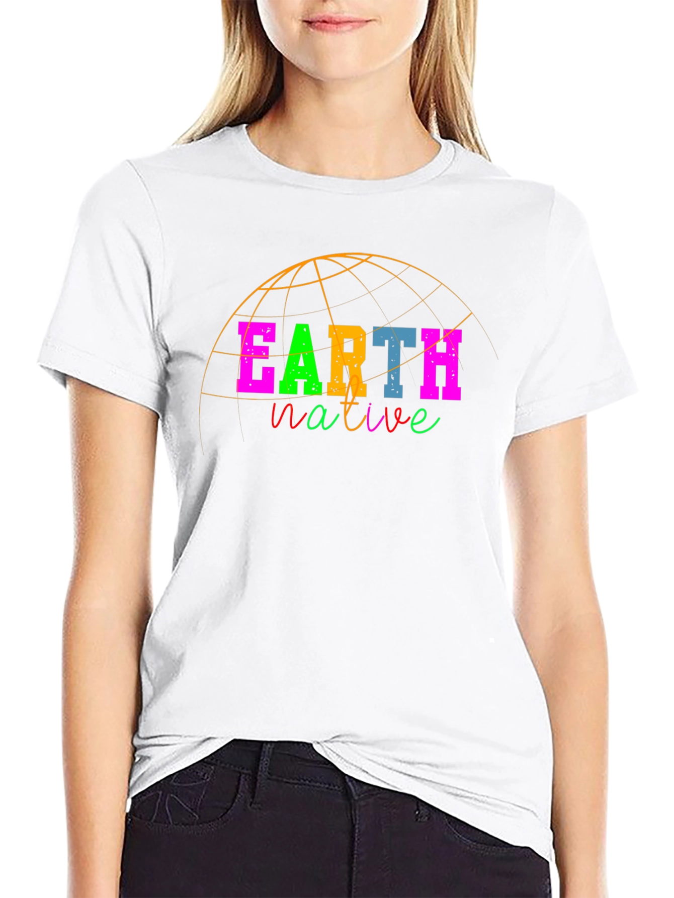 Earth Native Graphic T-Shirt - Unique Design