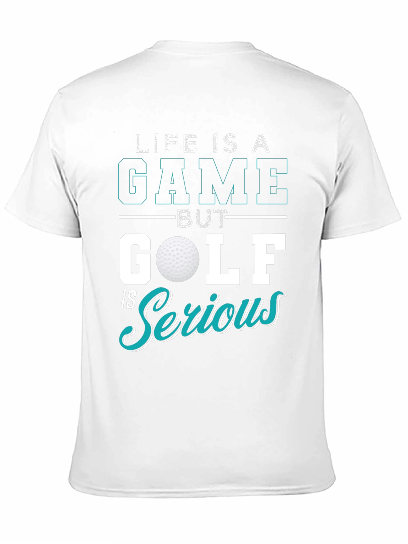 Life is a Game Golf T-Shirt