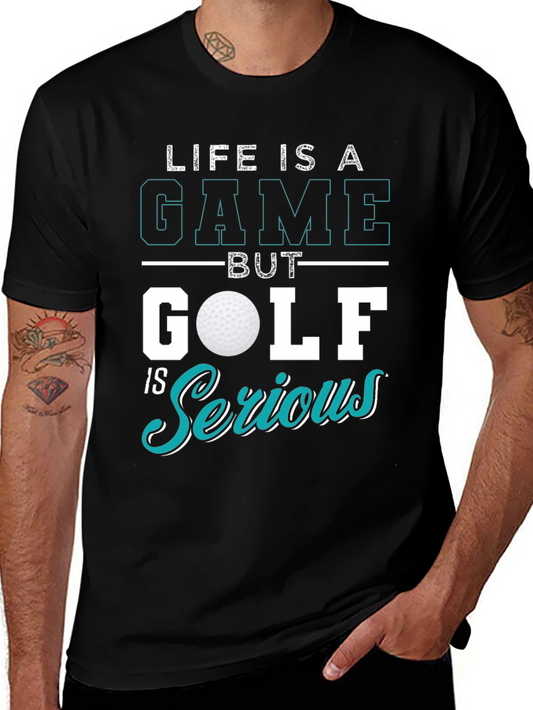 Life is a Game Golf T-Shirt