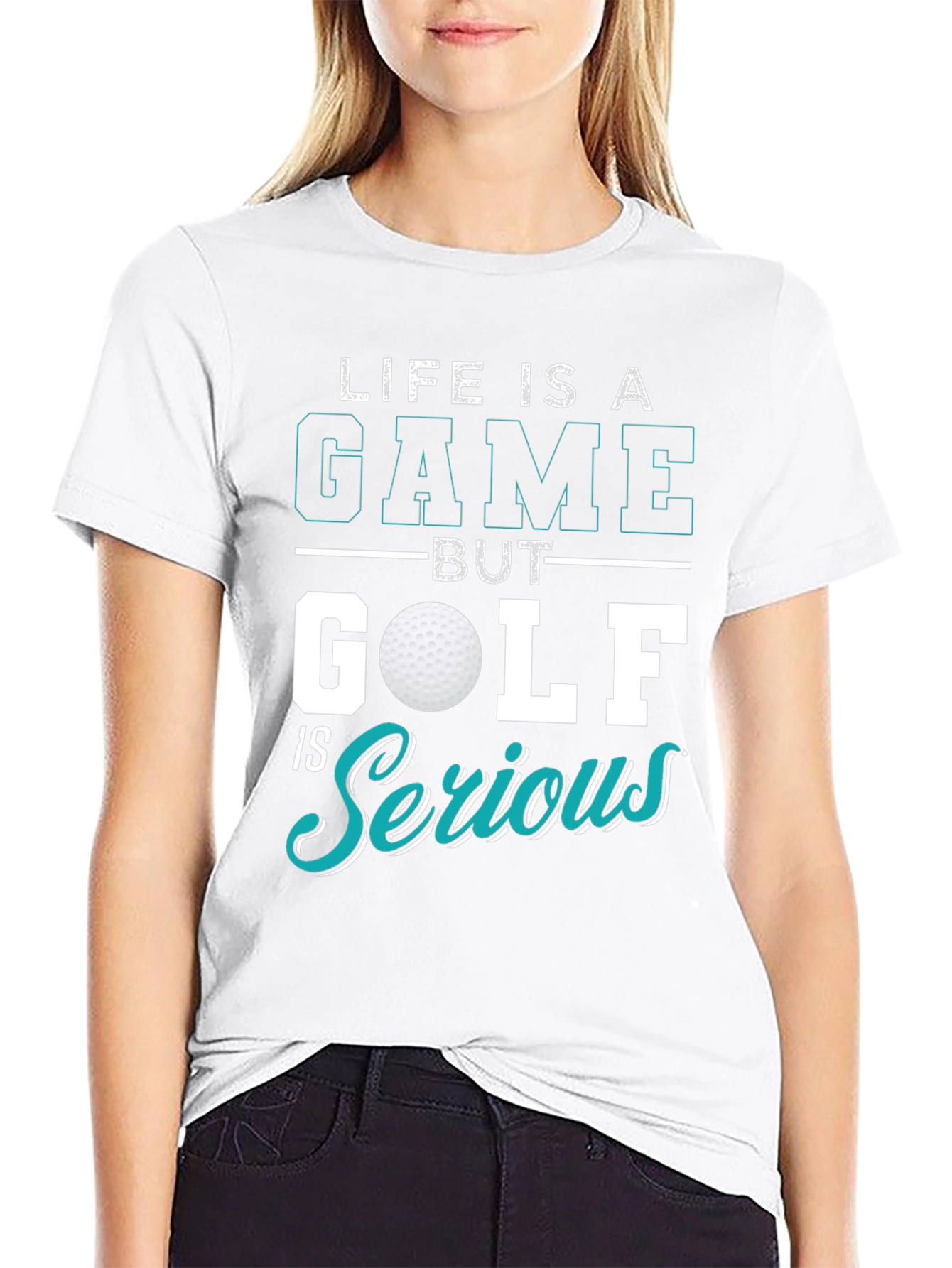 Life is a Game Golf T-Shirt