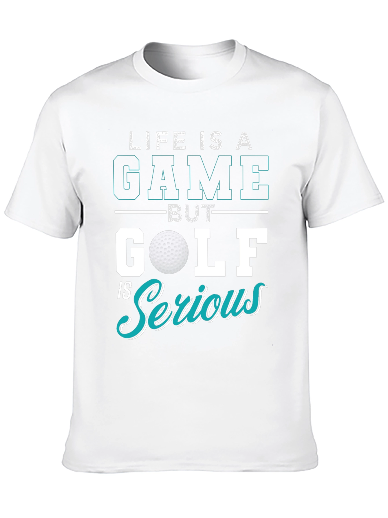 Life is a Game Golf T-Shirt
