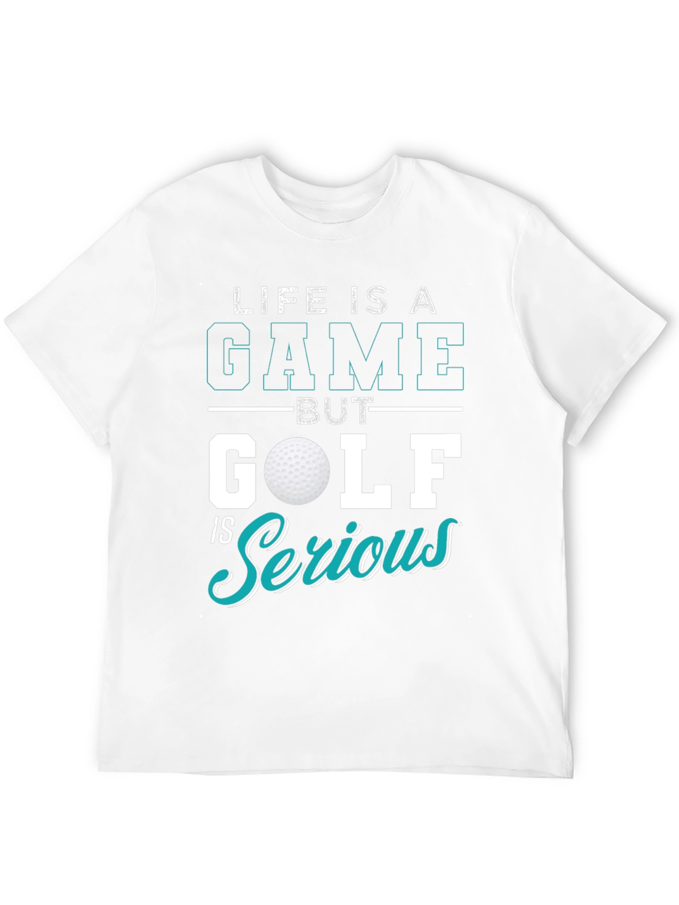 Life is a Game Golf T-Shirt