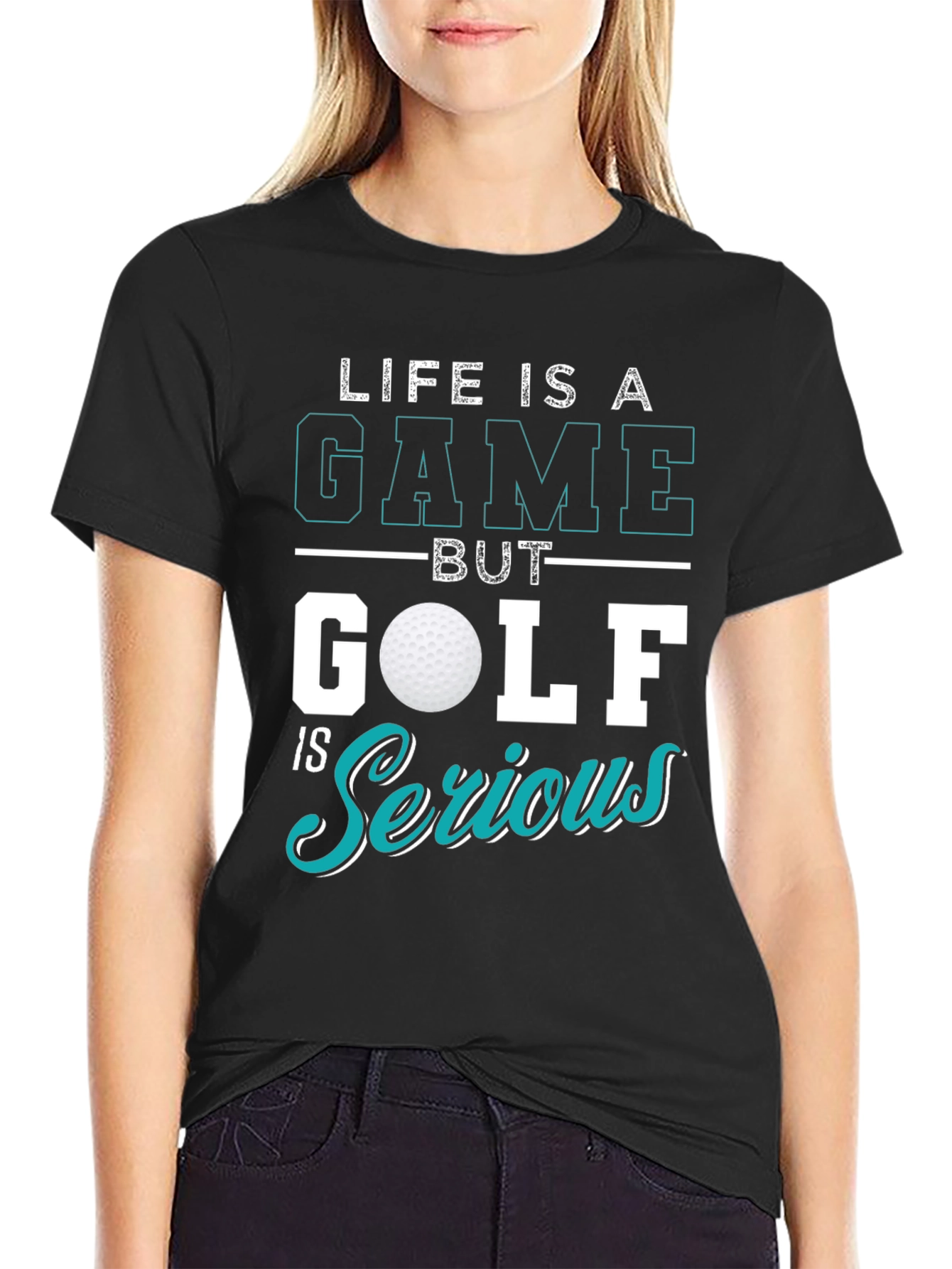 Life is a Game Golf T-Shirt